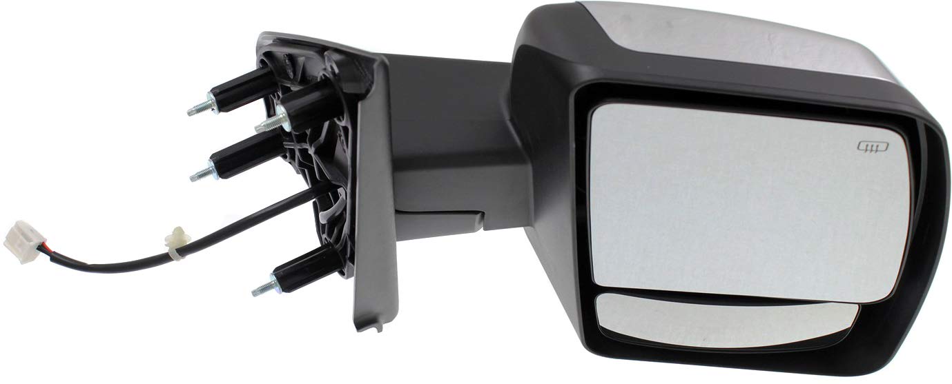 Garage-Pro Heated Power Glass Side Mirror with Blind Spot for 2012-2021 Nissan NV1500 NV2500 NV3500 - Passenger Side Replacement - Perfect for Winter Driving & Enhanced Safety
