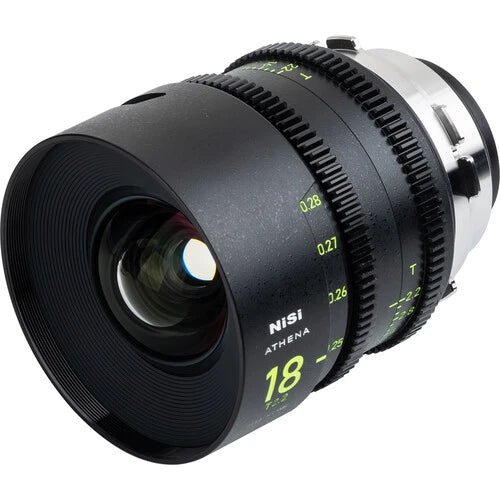 NiSi ATHENA PRIME 18mm T2.2 Full Frame Cine Lens for ARRI PL Mount - Professional Cinema Lens for Filmmaking, Videography & Photography