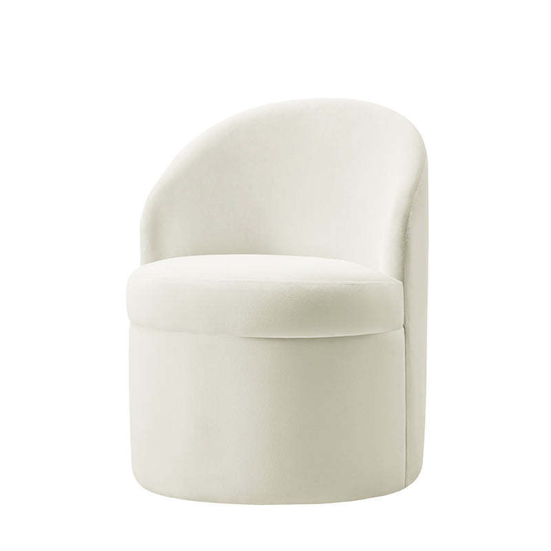 Elegant Vanity Chair with Storage - Upholstered Makeup Stool with Hidden Compartment for Bedroom, Dressing Room & Beauty Salon - Perfect for Cosmetics, Jewelry & Accessories Organization