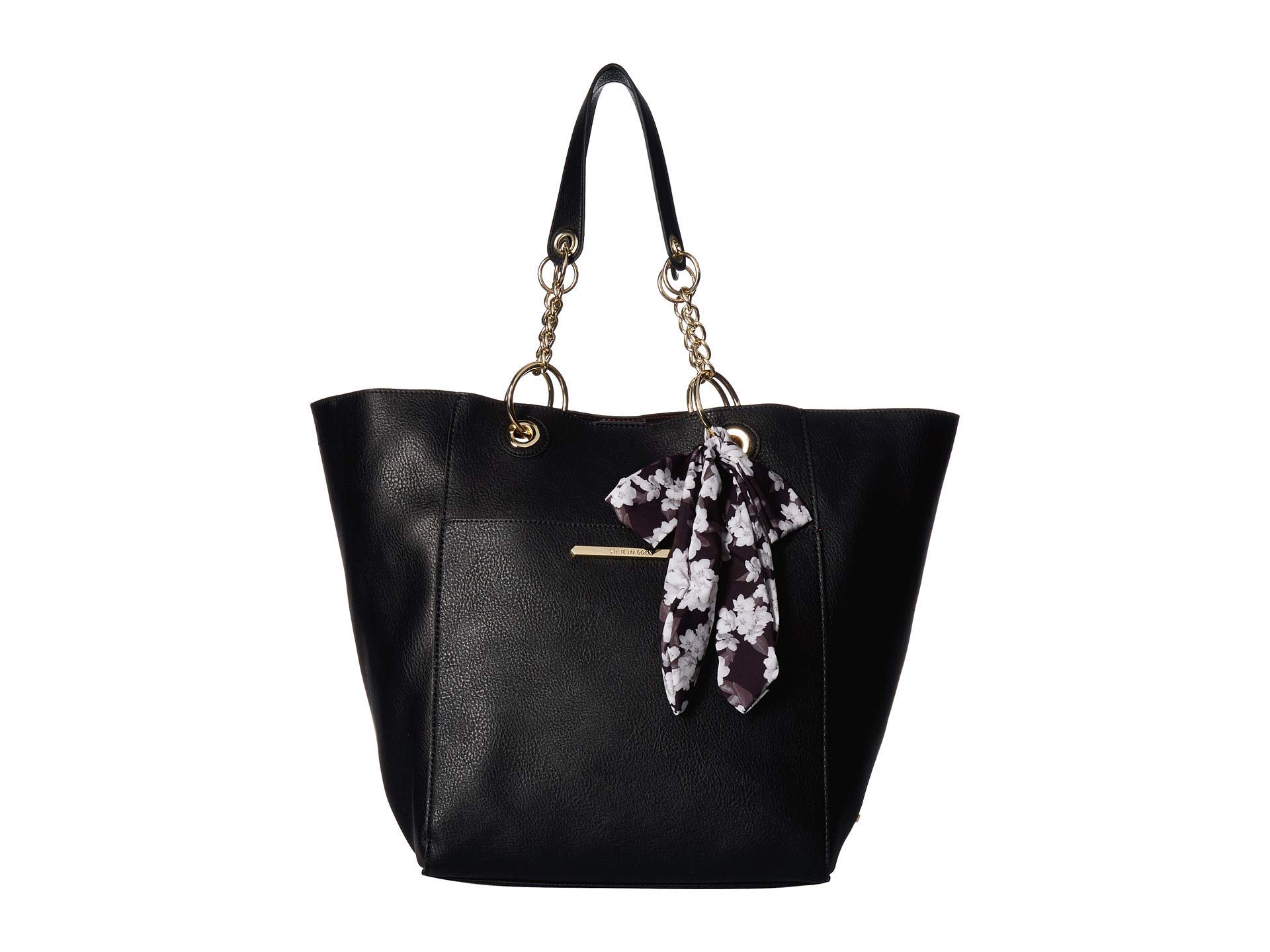 Steve Madden Bwilde Flat Tote Bag for Women - Stylish & Spacious Leather Shoulder Bag - Perfect for Work, Travel & Everyday Use