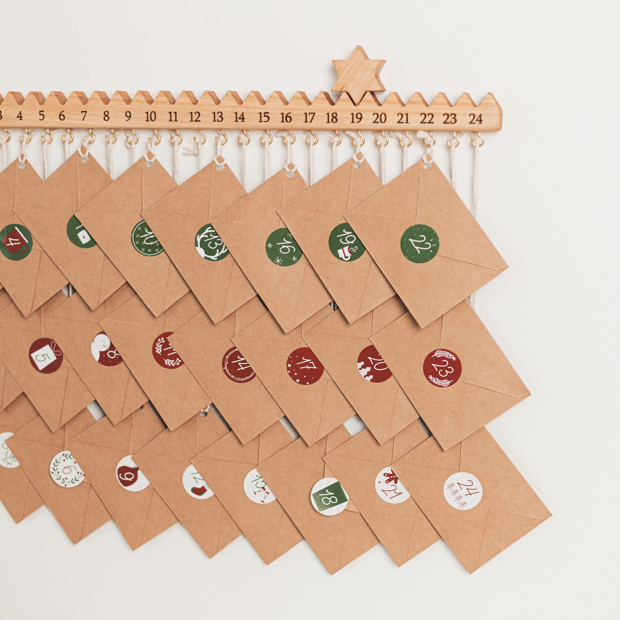 Wooden Advent Calendar for Adults - Nativity Scene Christmas Set, Holiday Home Decor, Xmas Ornaments & Unique Gift for Kids | Perfect for Family Countdown, Christmas Tree Decorating & Holiday Party Favors
