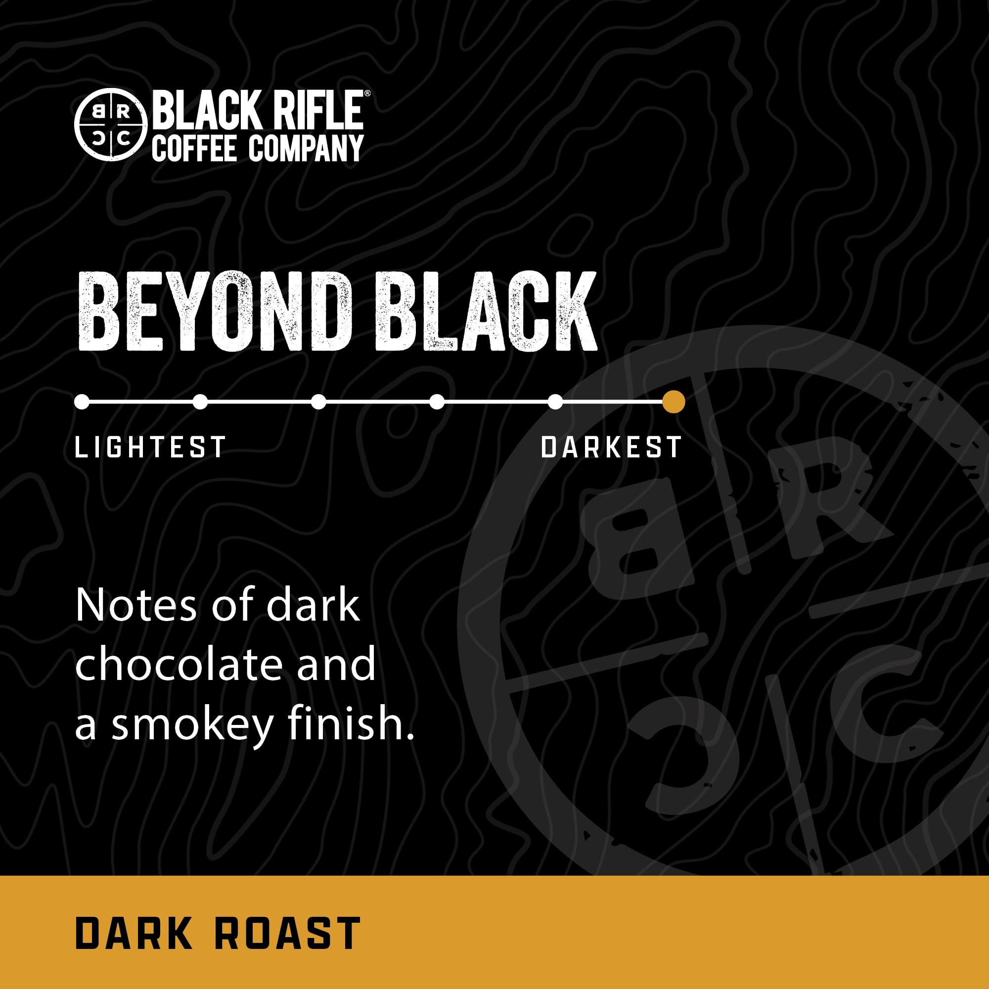 Black Rifle Coffee Company Beyond Black Dark Roast K-Cup Coffee Pods - 32 Count Single Serve Cups for Keurig Brewers | Perfect for Home, Office & Camping Use