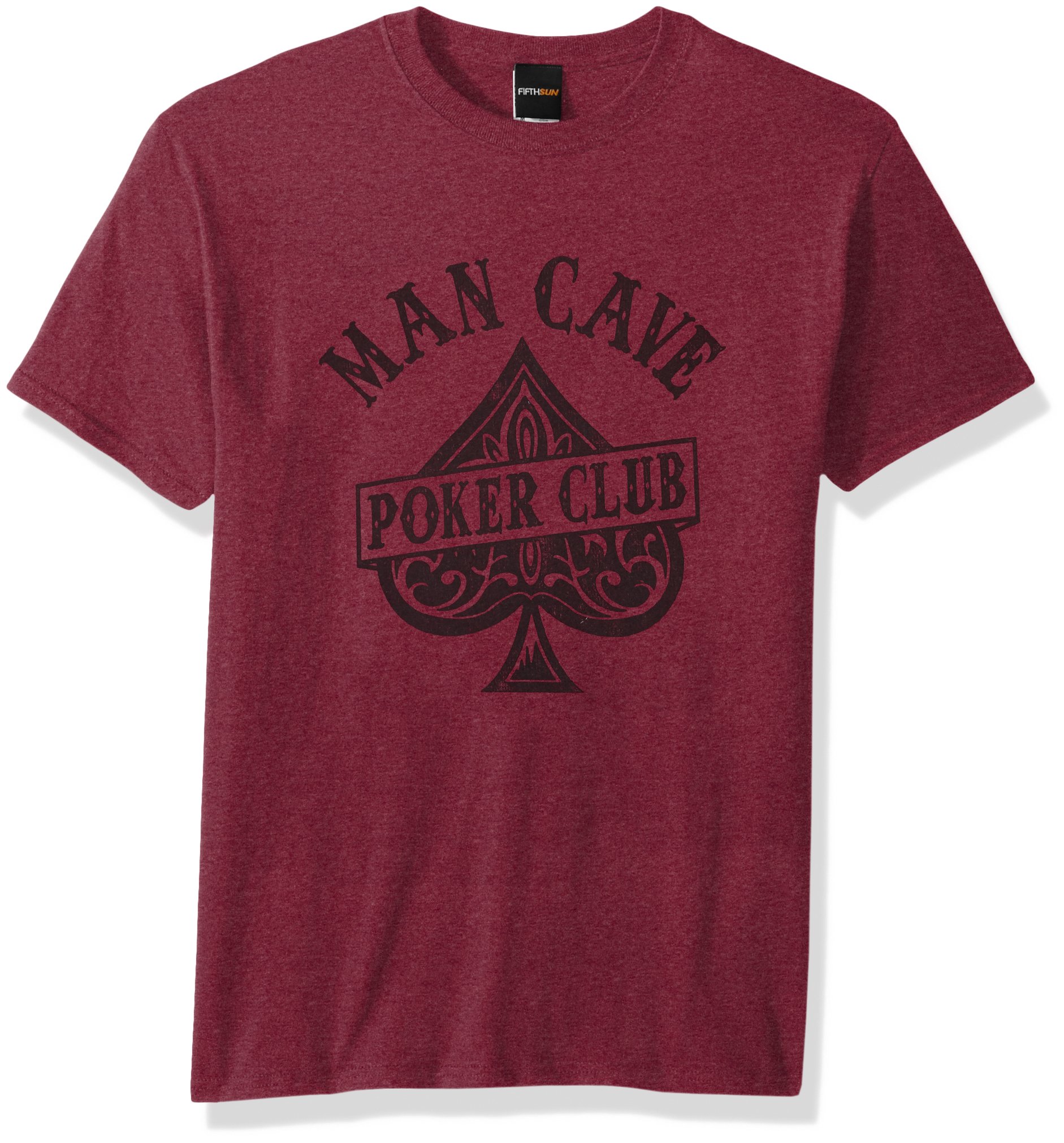 Fifth Sun Men's Man Cave Graphic Tees - Cool Casual T-Shirts for Men - Perfect for Lounging, Gaming & Relaxing at Home
