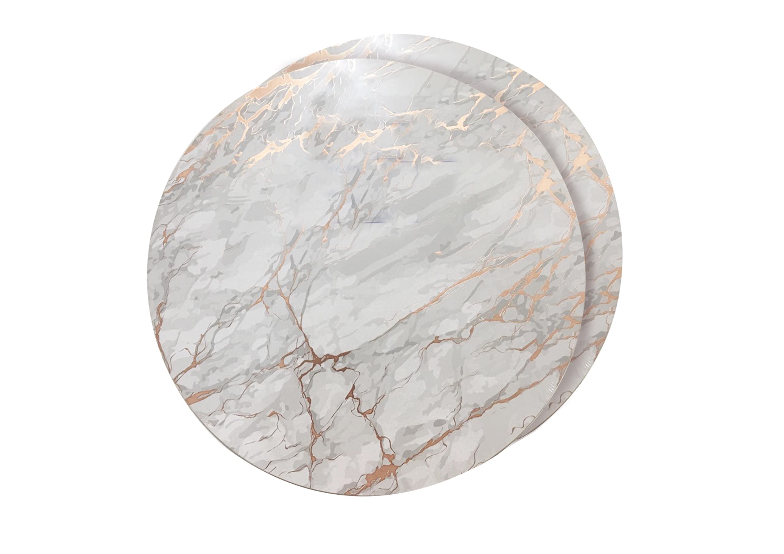 Elegant Marble Cork Placemats Set of 2 - 15