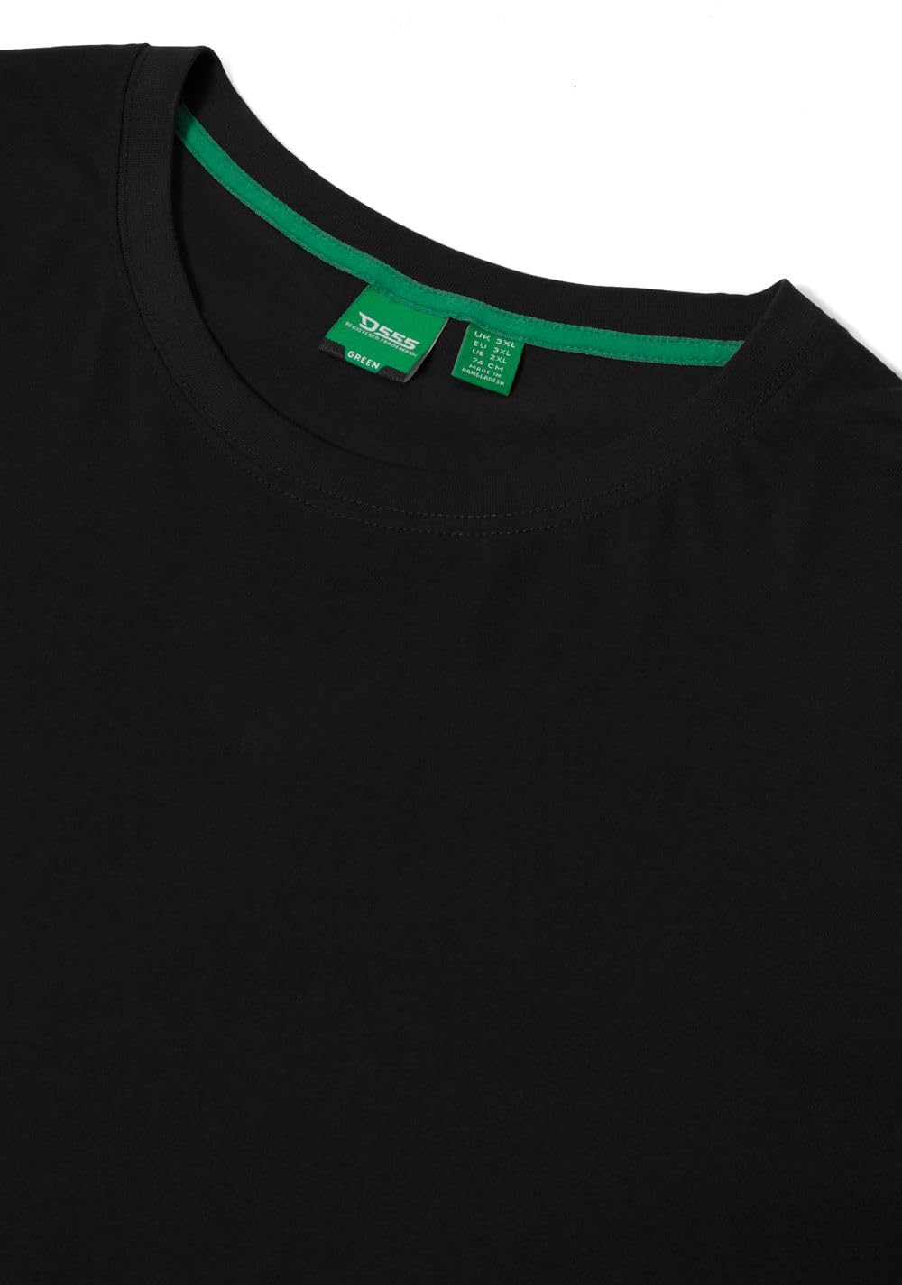 Duke Men's Fenton Kingsize D555 Round Neck T-Shirts (Pack of 2) - Soft Cotton Casual Tees for Everyday Wear, Gym & Lounge