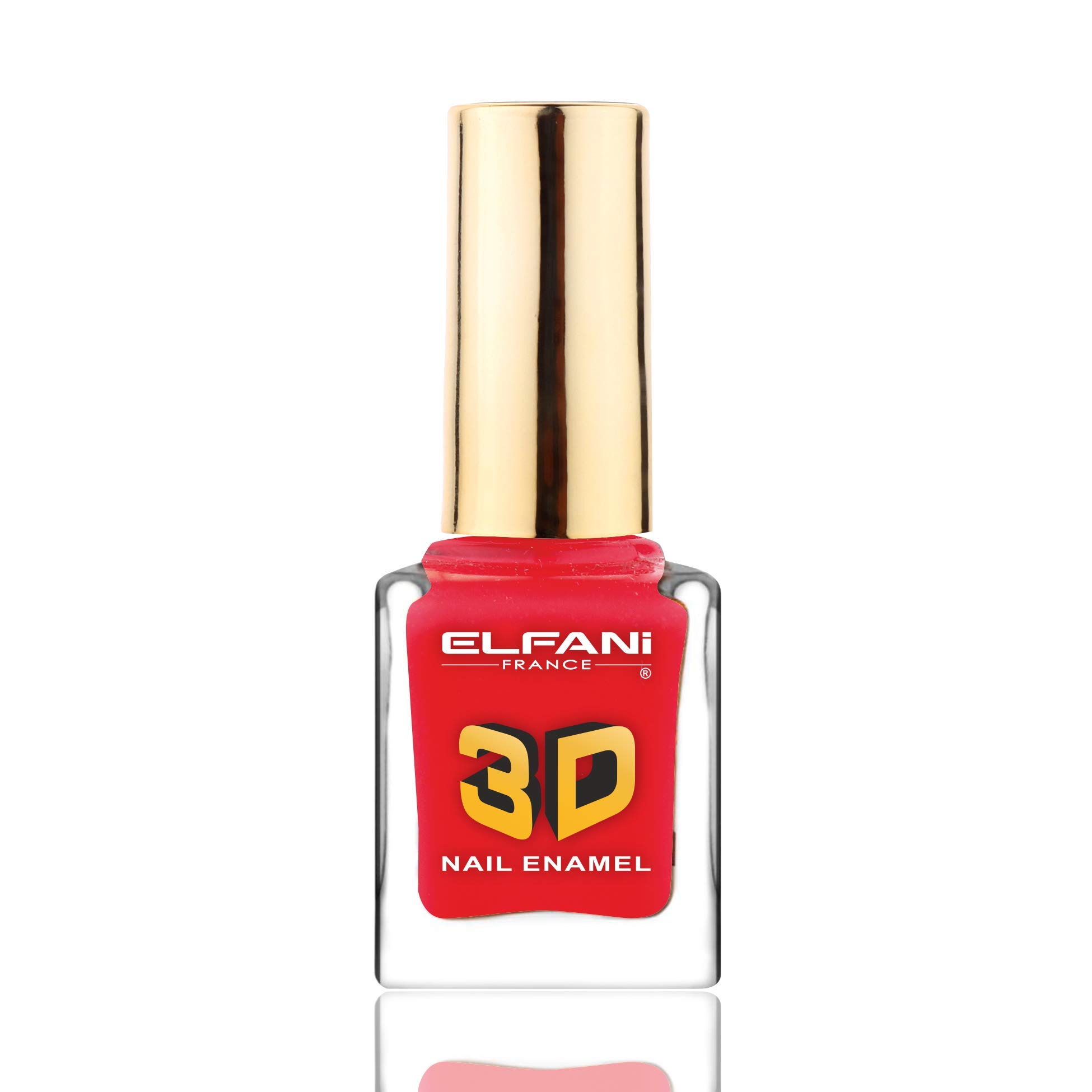 Elfani 3D Nail Polish - Long Lasting Gel Nail Polish Kit with Glitter & Shine - Perfect for Manicures, Pedicures, and Nail Art Designs at Home or Salon