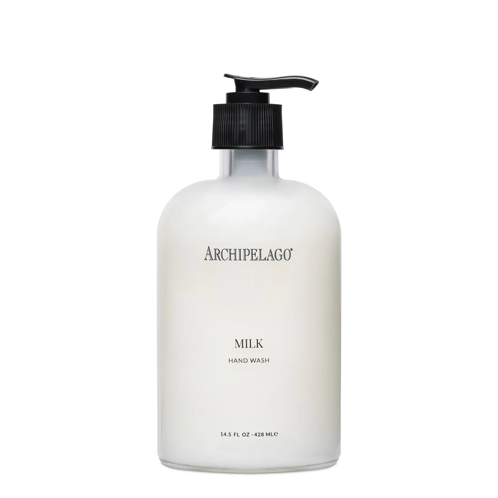 Premium Milk Glass Hand Wash Soap - Gentle, Moisturizing & Antibacterial for Daily Use - Perfect for Bathroom, Kitchen & Guest Washrooms