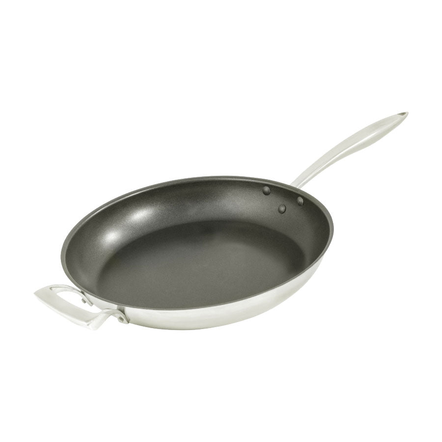 Browne 5724062 Thermalloy Deluxe Nonstick Frying Pan 12.5 Inch - Premium Non-Stick Cookware for Sauteing, Frying & Omelets - Perfect for Home Kitchen & Restaurant Use