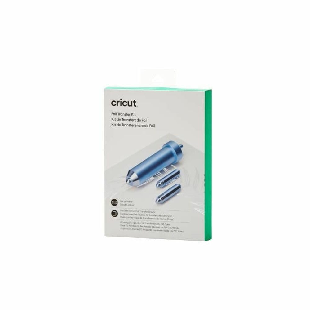 Cricut 2008727 Foil Transfer Kit for Explore & Maker Machines - 3 Tips (Fine, Medium, Bold) - Perfect for DIY Crafts, Scrapbooking & Personalized Gifts