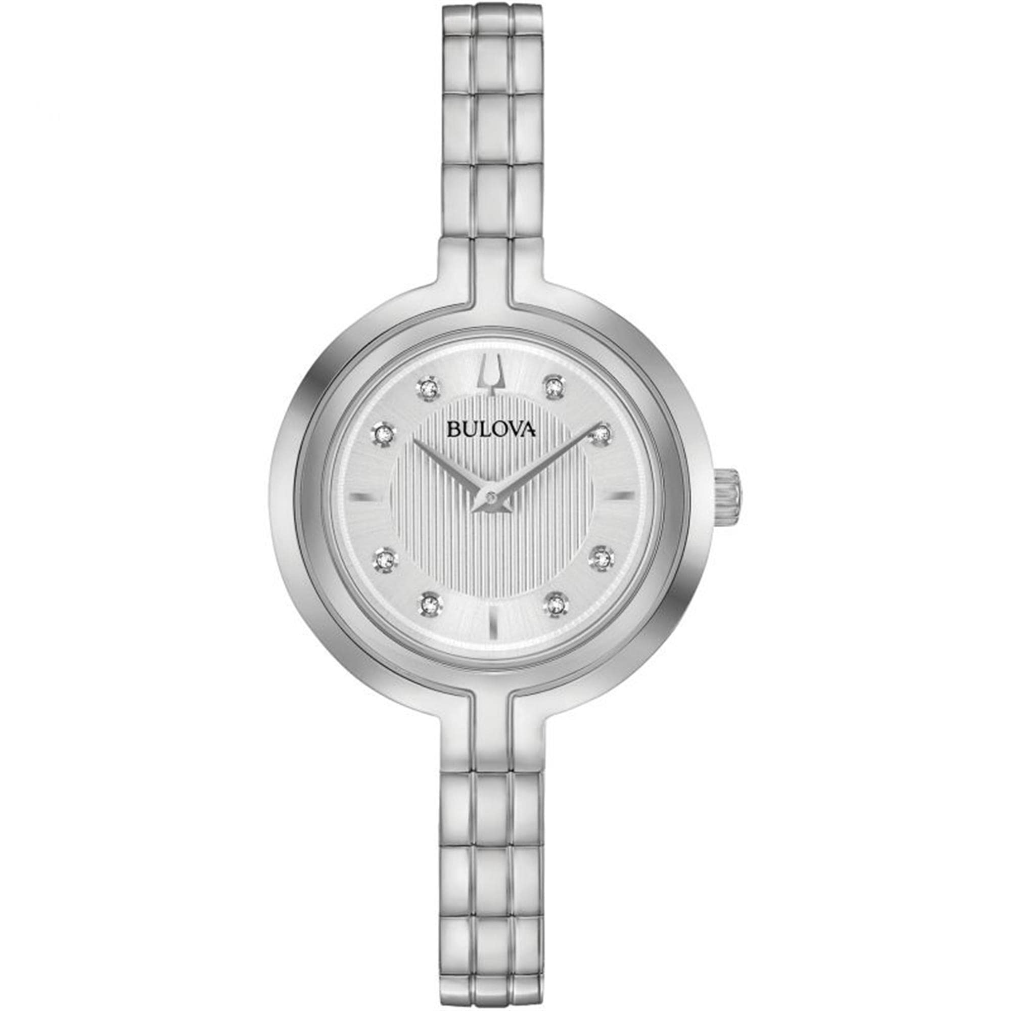 Bulova Ladies Rhapsody Diamond Quartz Bracelet Watch - Elegant Women's Dress Watch for Formal Events & Special Occasions