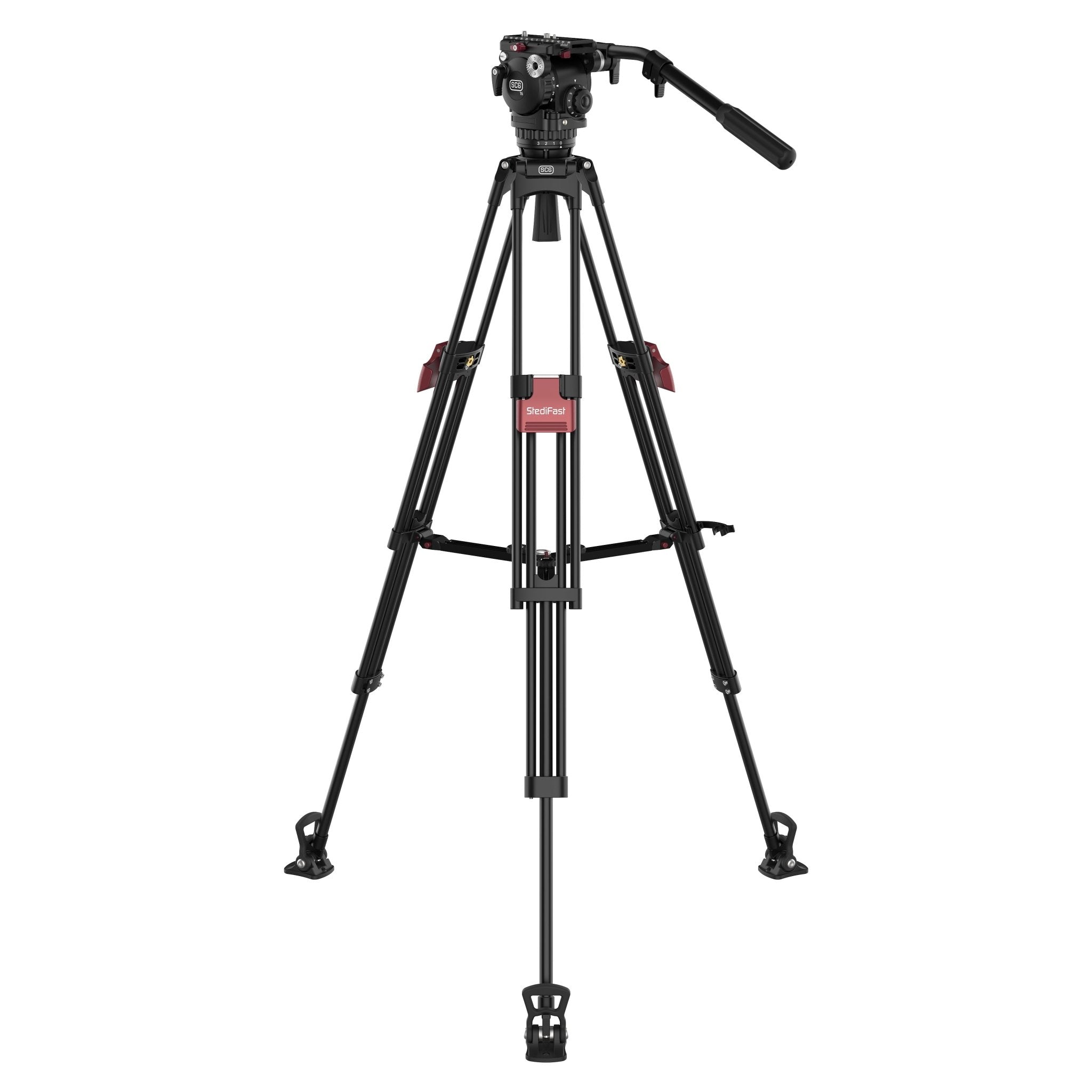 SCG T6 StediFast Tripod System - Professional Camera Tripod with Quick Release Plate for DSLR, Mirrorless & Video Cameras - Perfect for Travel, Vlogging & Outdoor Photography