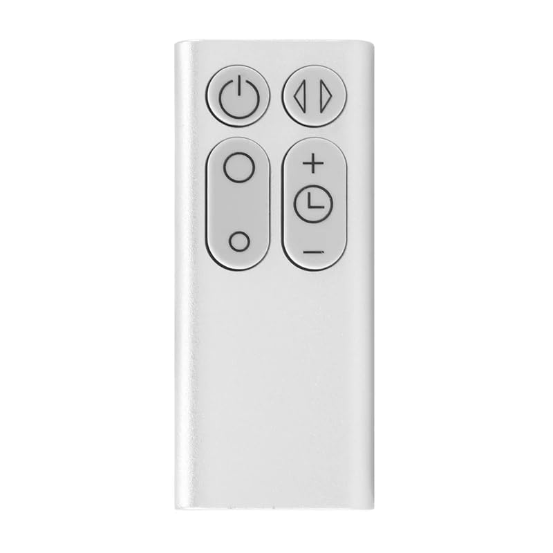 Dyson AM11 TP00 TP01 Air Purifier Fan Remote Control Replacement (Silver) - Compatible with Dyson Purifiers for Home & Office Use
