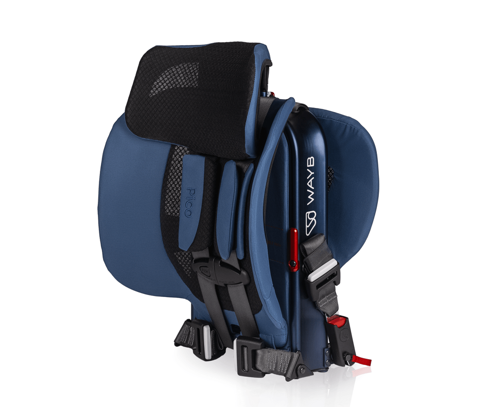 WAYB Pico Lightweight Travel Car Seat for Toddlers - FAA Approved Compact & Portable Booster - Perfect for Airplanes, Road Trips & Everyday Use