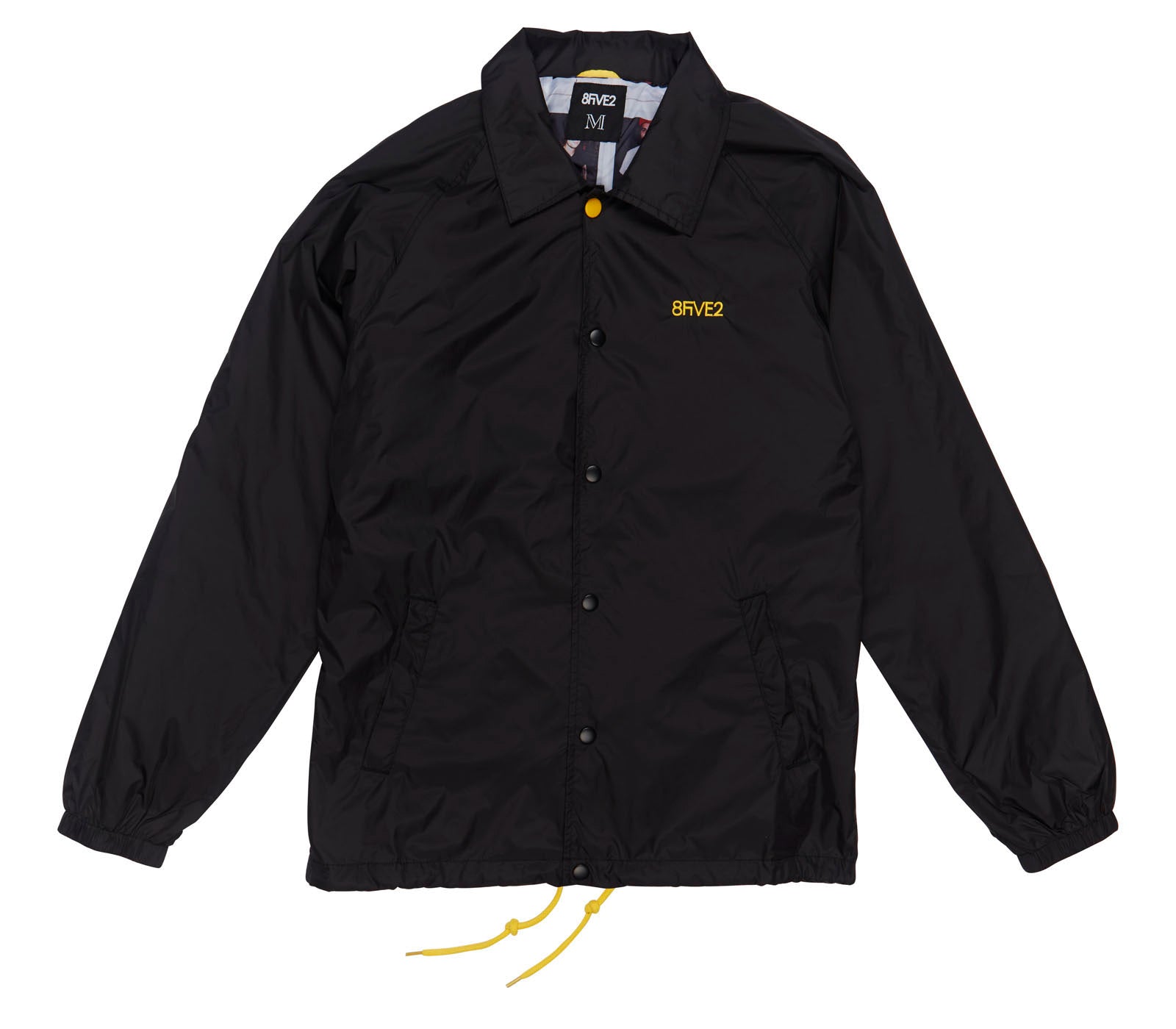 8FIVE2 BA WU ER COACH JACKET - Stylish Lightweight Windbreaker for Men & Women - Perfect for Streetwear, Casual Outfits & Outdoor Activities