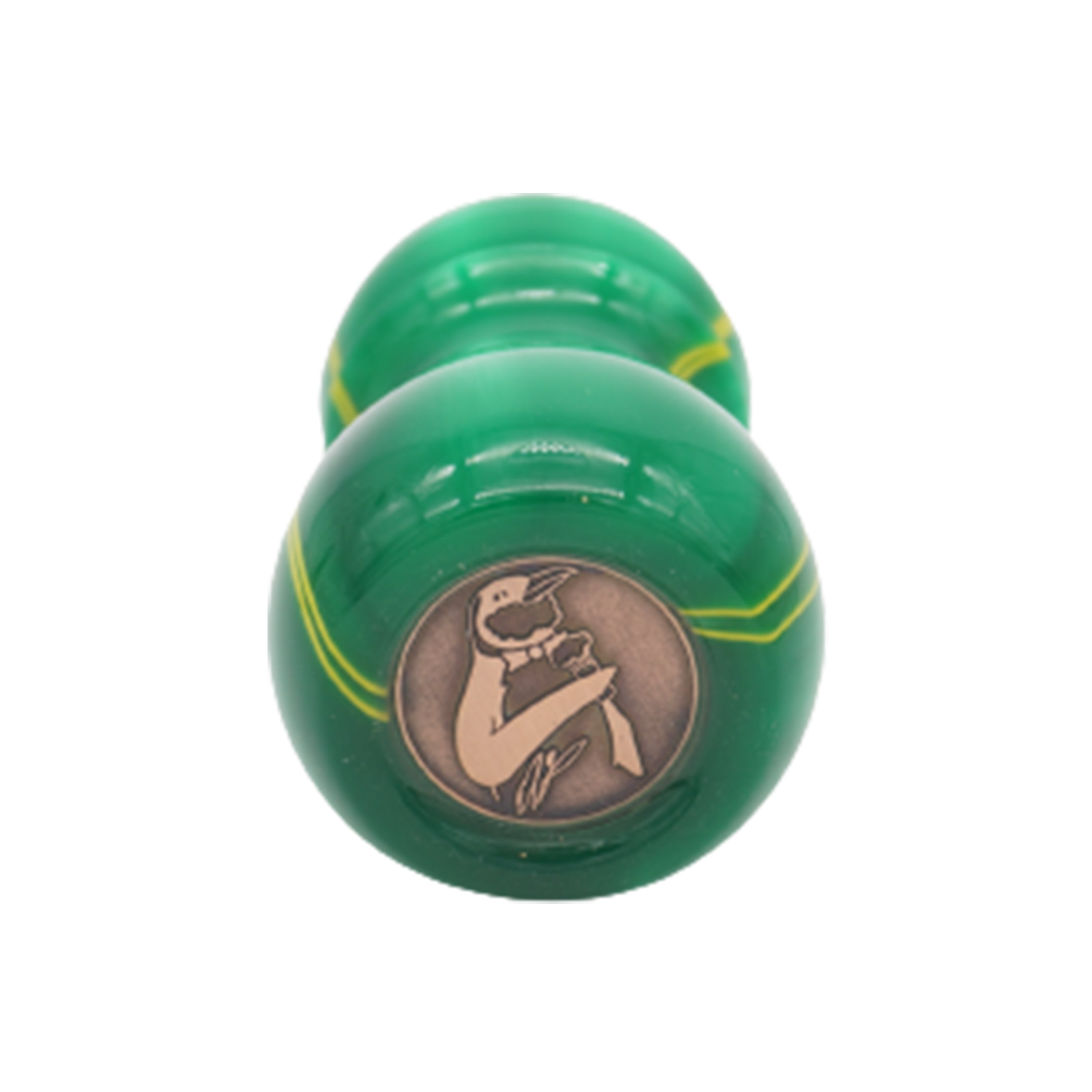 Premium Green Bay Handcrafted Shaving Brush Handle - Fits 24mm & 26mm Knots - Perfect for Wet Shaving & Grooming Gifts - Durable Wooden Handle for Men's Shaving Routine