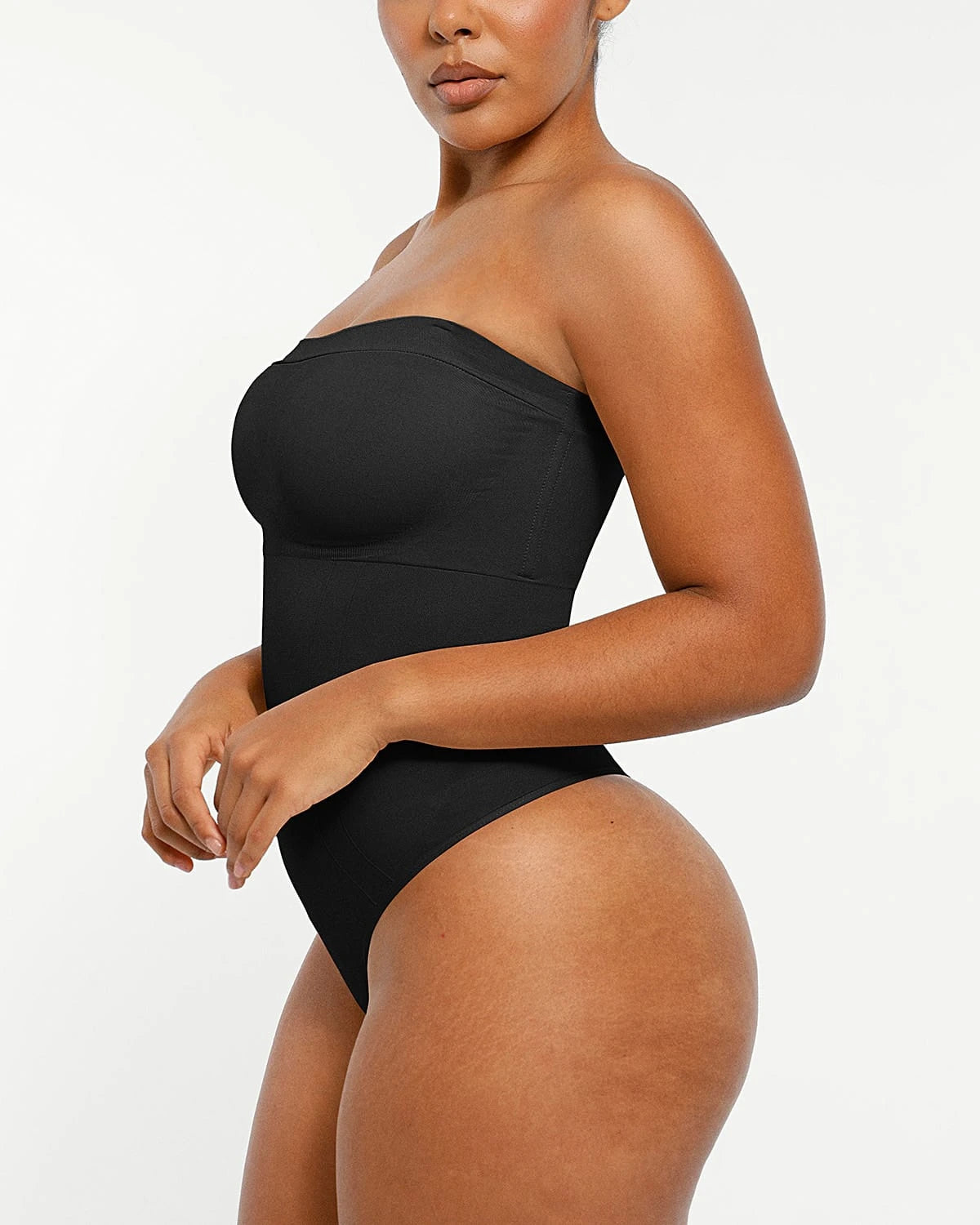 Seamless Sculpt Strapless Thong Bodysuit for Women - Sexy Shapewear for Special Occasions & Date Nights