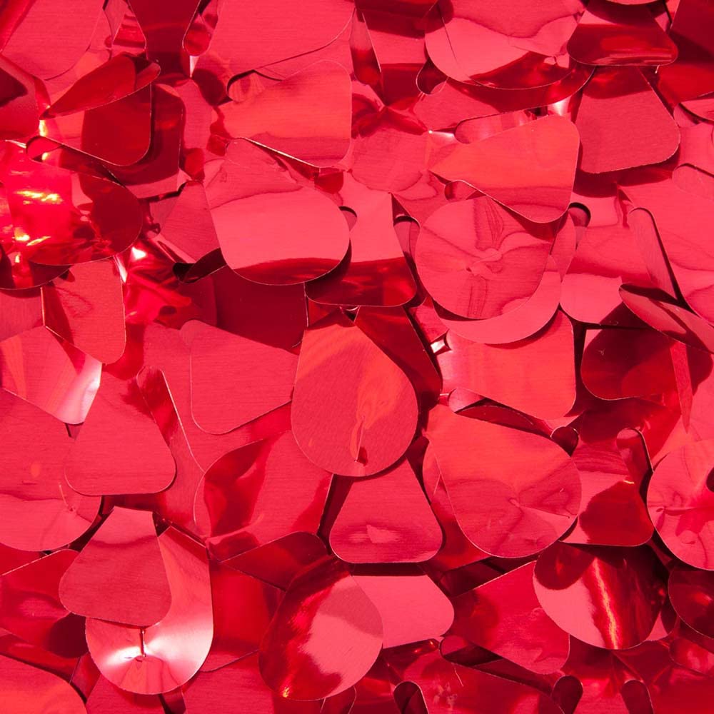 Anderson's Red Metallic Floral Fabric - 5 Yards x 36 Inches Wide - Perfect for Parade Float Decorations, Party Backdrops, Wedding Decor, Prom Photo Booths & Home DIY Projects - Durable Sheeting for Creative Events & Celebrations