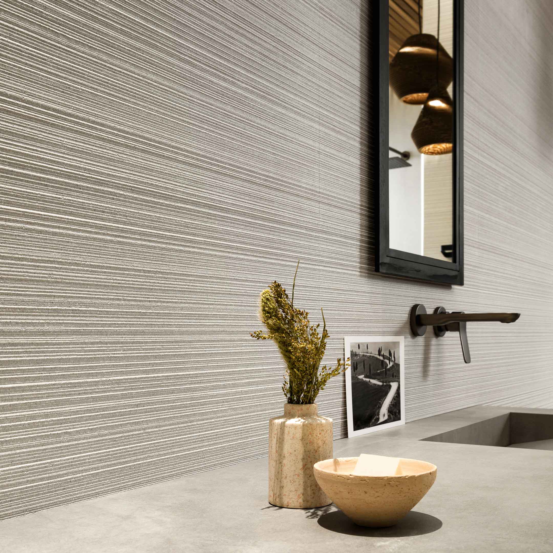 Premium 3D Carved Whittle Chisel Textured Wall Tile - Handcrafted for Modern Home & Office Decor - Perfect for Accent Walls, Backsplashes, and Bathroom Renovations