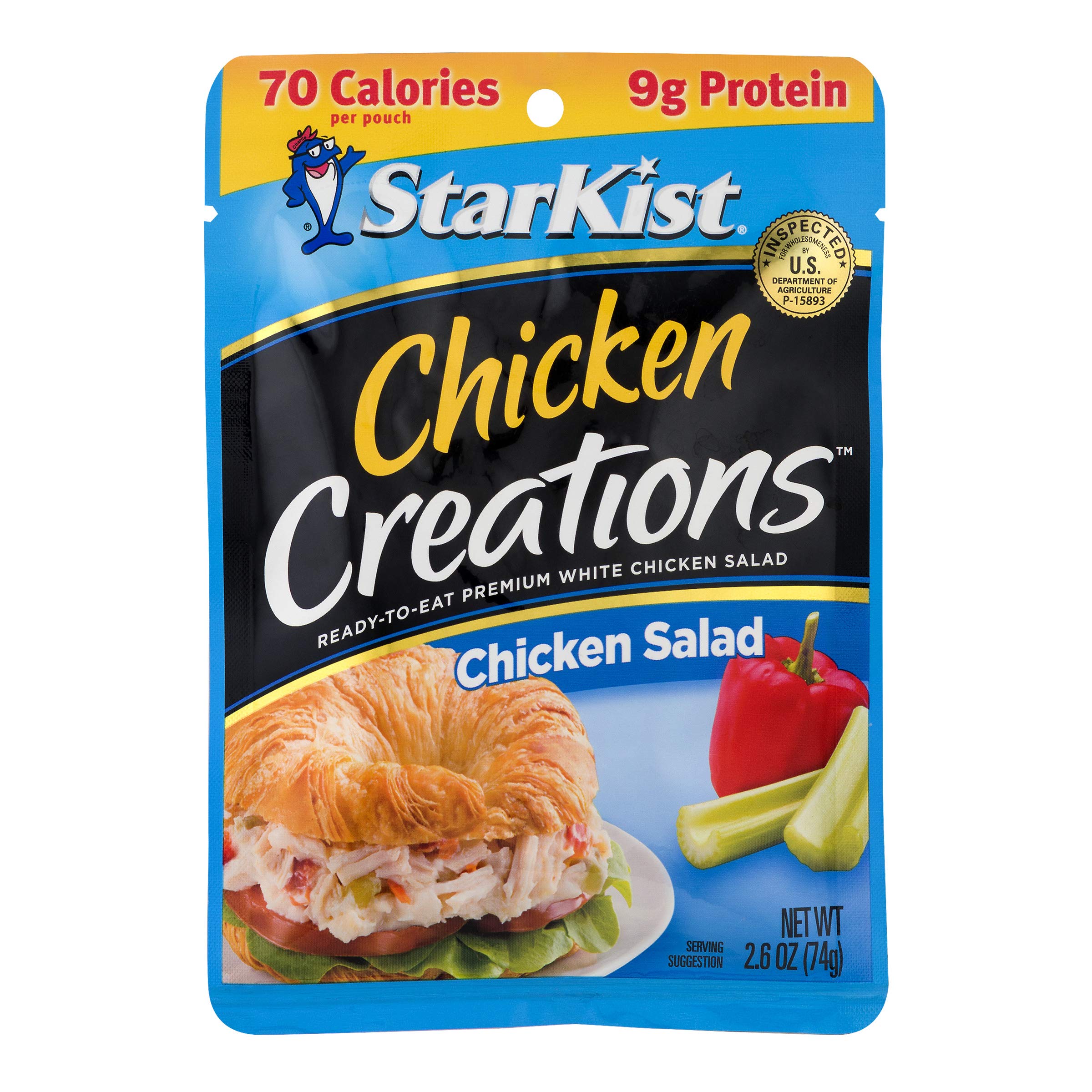 StarKist Chicken & Tuna Creations Variety Pack - 12 Protein-Packed Pouches | Ready-to-Eat Meals for Camping, Office Lunches & Emergency Food Supply