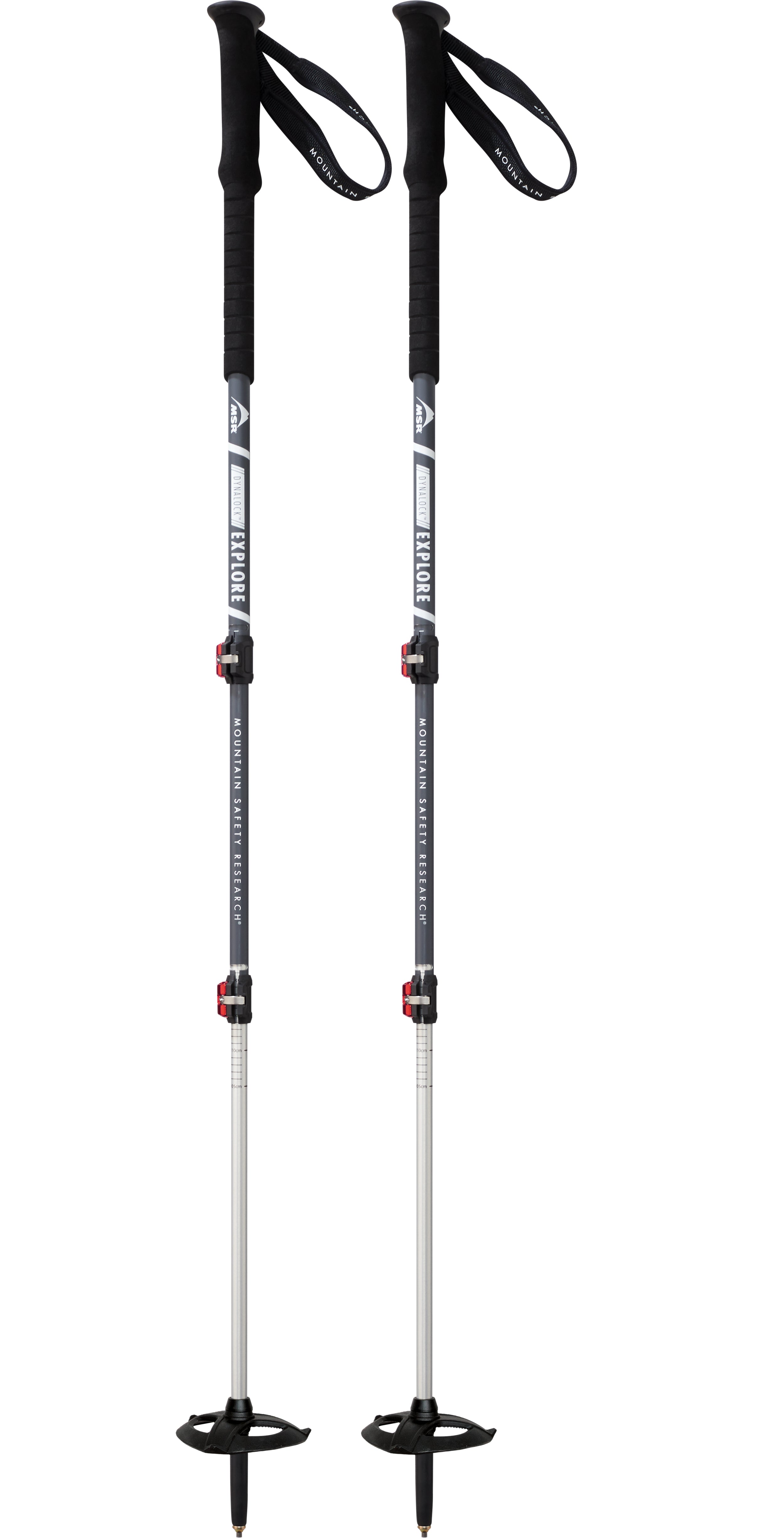 MSR DynaLock Explore Trekking Poles (Pair) - Lightweight Adjustable Hiking Poles for Backpacking, Camping & Outdoor Adventures