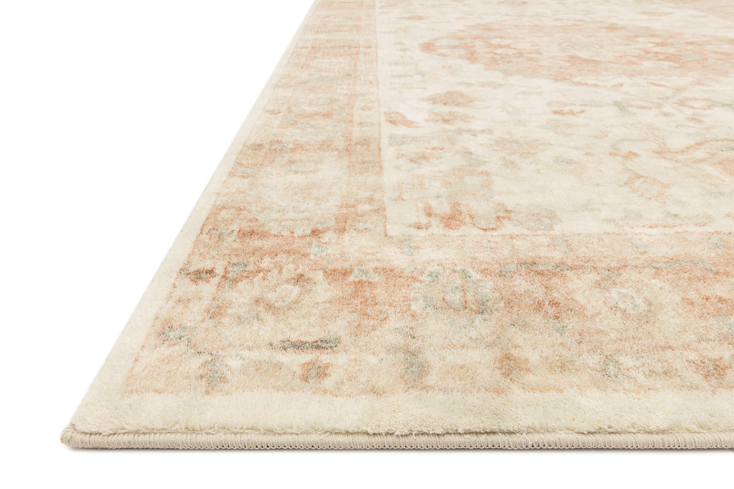 Loloi II Rosette Ivory/Terracotta 2'2