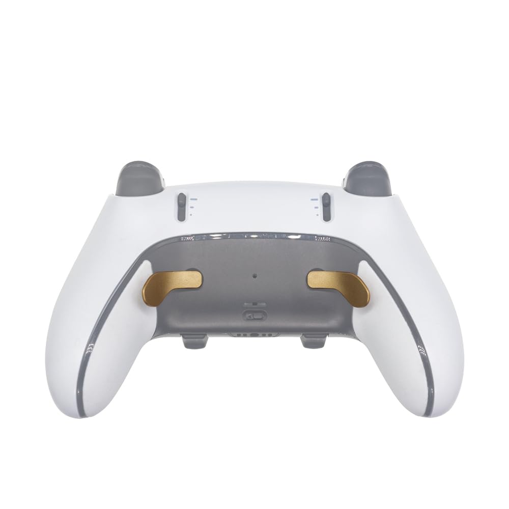 Premium 4PCS Metal Back Paddles for PS5 Edge Controller - Gold Replacement Buttons for Enhanced Gaming Performance | Perfect for FPS, Racing & Competitive Gaming