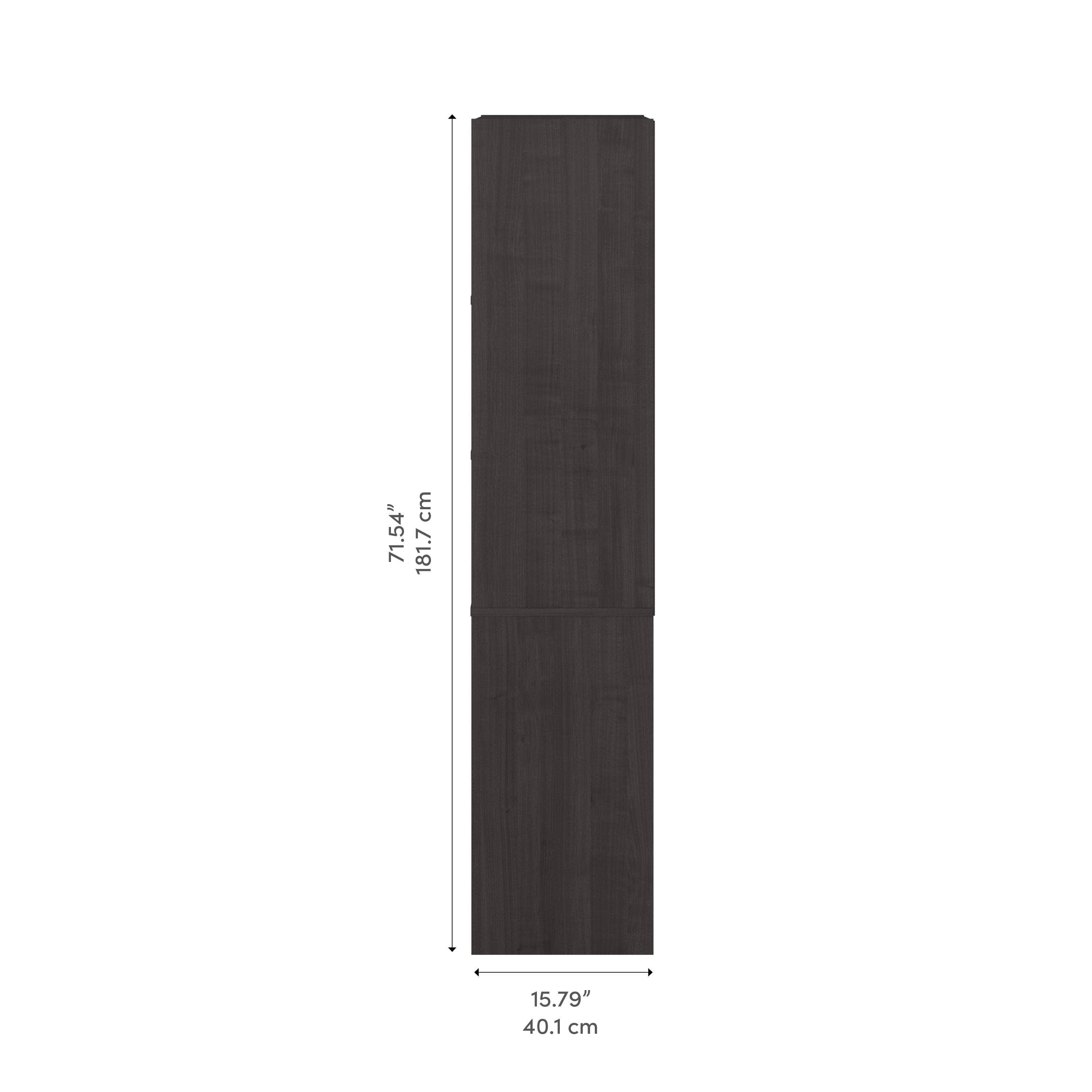 Universal 30W Standard 5-Shelf Bookcase - 4 Color Options for Home, Office & Dorm Room Organization