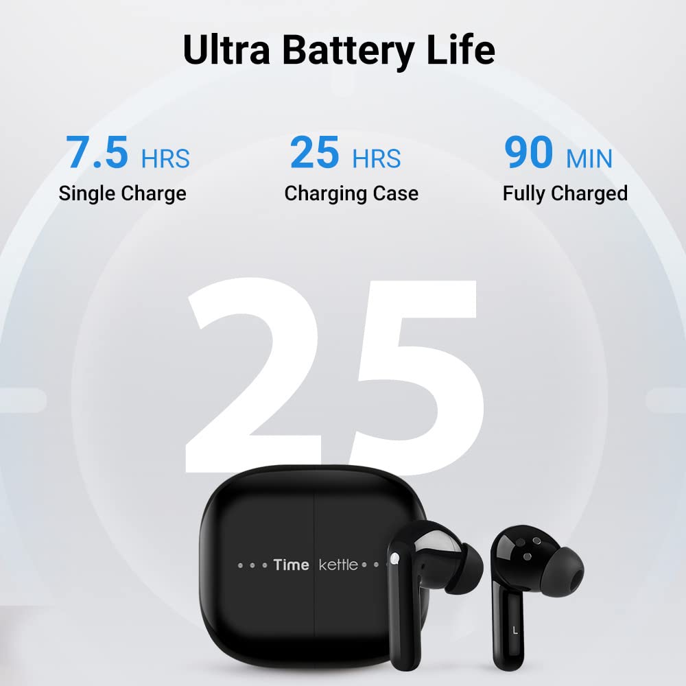 Timekettle M3 AI Language Translator Earbuds - 2-Way Real-Time Translation Device with App for 40 Languages & 93 Accents | Includes Protective Case | Perfect for Travel, Business Meetings & Language Learning