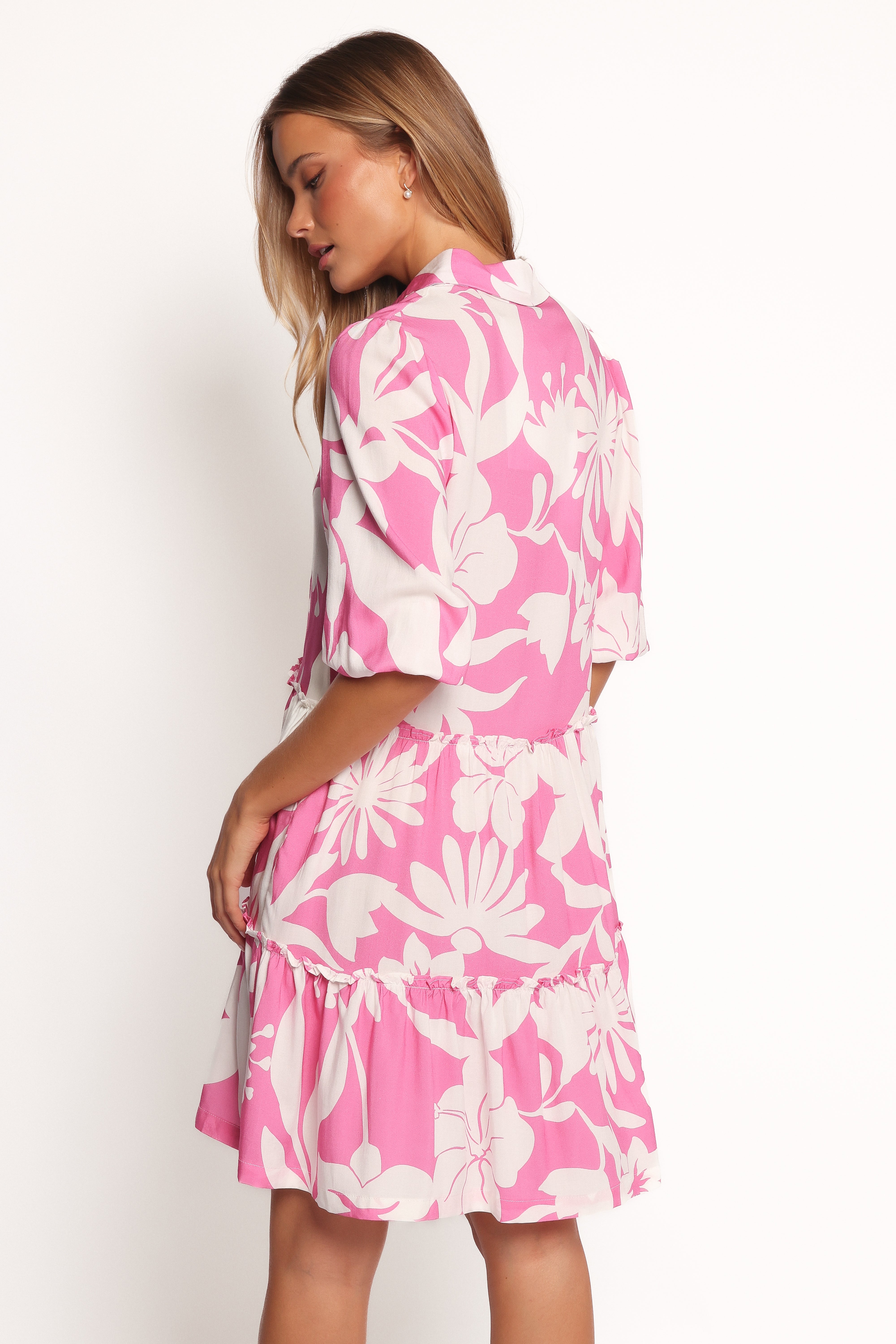 Galatea Mini Dress with Nola Print - Floral Summer Dress for Women, Perfect for Beach, Party & Casual Wear