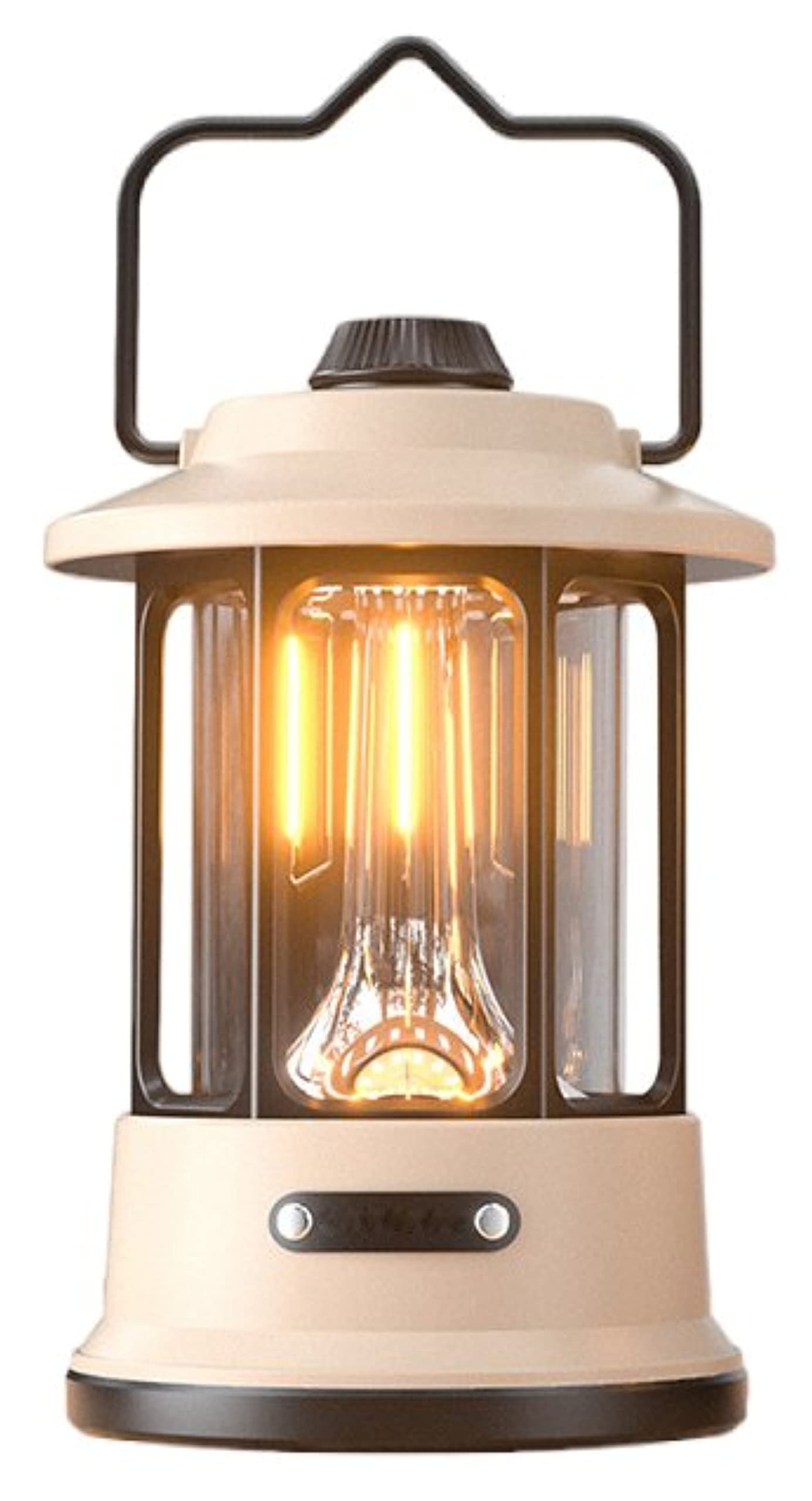 Sunongvt Retro Camping Lantern - Portable Rechargeable LED Outdoor Light with Battery for Hiking, Backpacking & Emergency Use