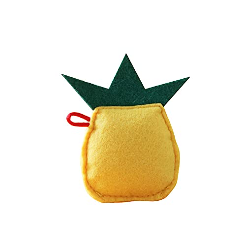 Durable Felt Catnip Chew Toy for Kittens - Bite Resistant Interactive Cat Toy with Natural Catnip - Soft Teething Pet Toy for Indoor Cats - Perfect for Playtime & Dental Health