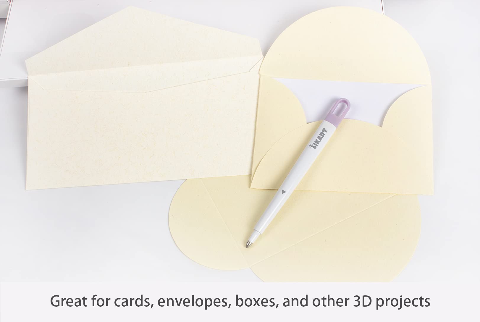 Scoring Stylus Pen for Cricut Maker 3, Maker, Explore 3, Air 2 & Air - Premium Likart Stylus Tool for Card Making, Envelope Scoring, DIY Boxes, 3D Paper Crafts & Gift Bags - Perfect for Scrapbooking, Wedding Invitations & Craft Projects