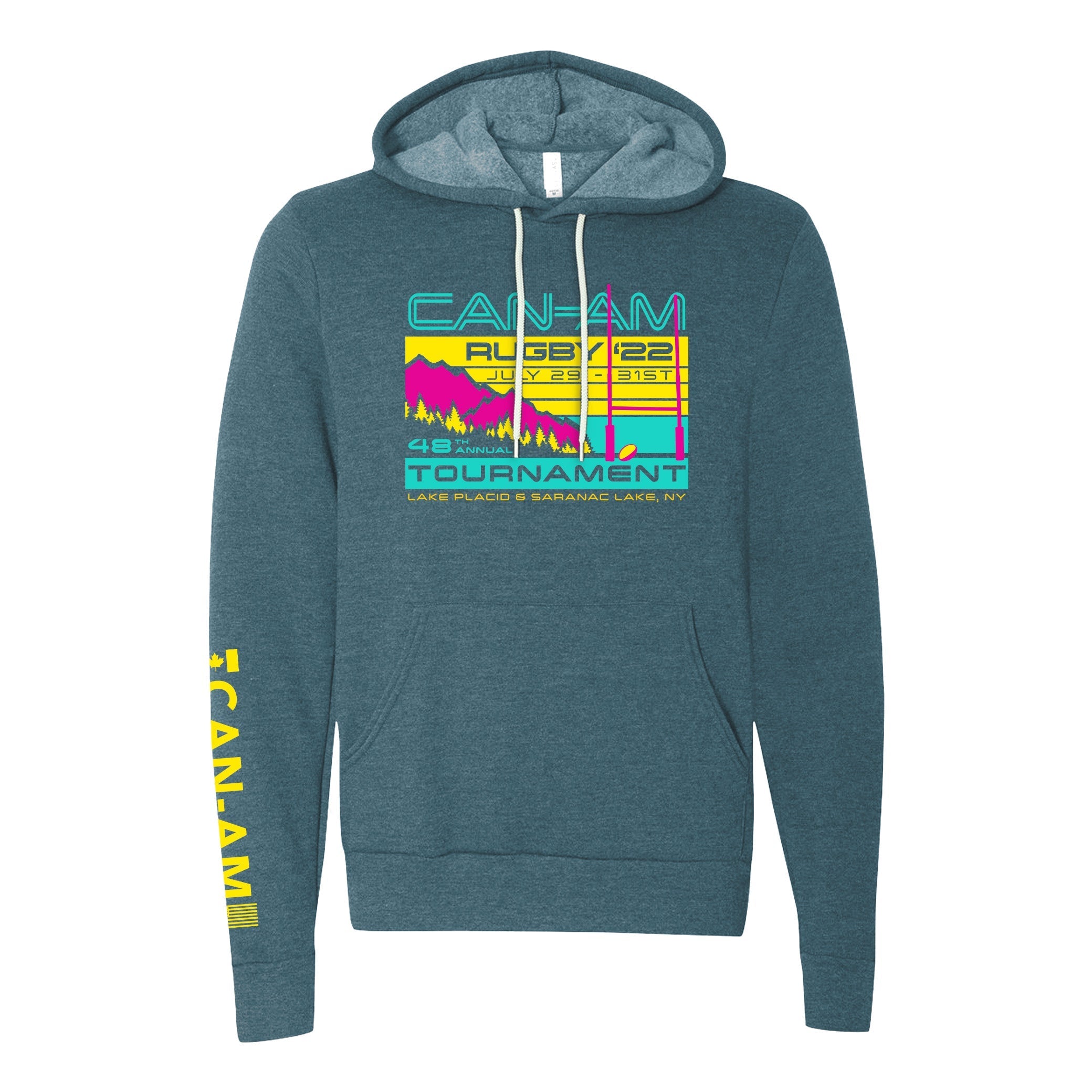 Can Am 2022 Tournament Hoodie - Men's & Women's Pullover Sweatshirt - Comfortable Athletic Wear for Golf, Sports & Casual Outfits