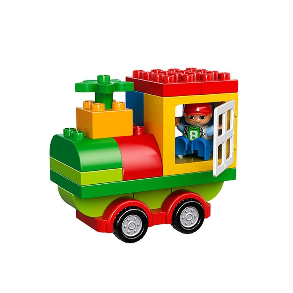 LEGO DUPLO All-in-One Fun Building Kit (65 Pieces) - Creative Construction Toy for Toddlers & Preschoolers with Large Bricks - Perfect for Early Learning, Imaginative Play & Family Bonding Time