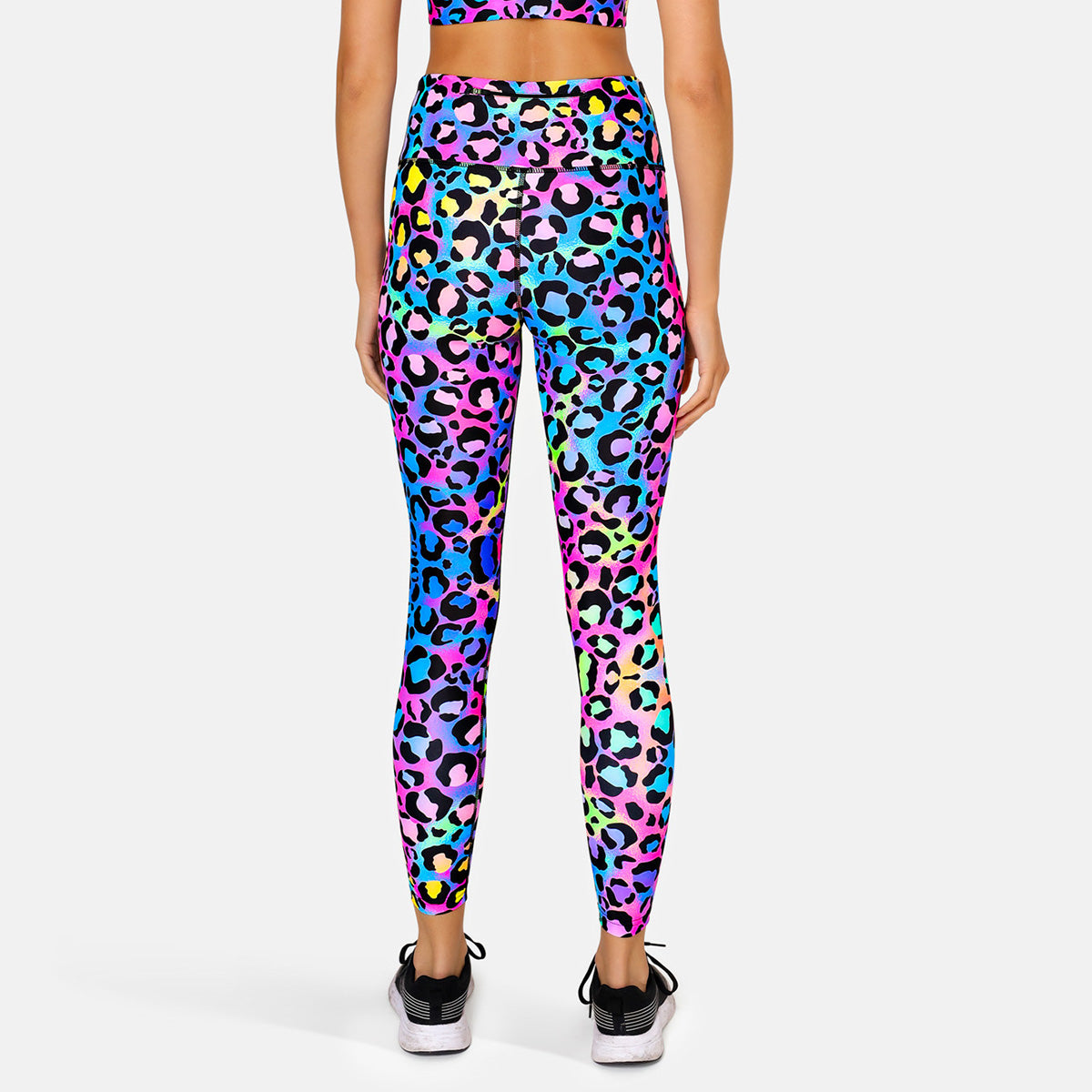 Cute Candy Kitty Print Leggings for Women - Soft Stretchy Yoga Pants - Perfect for Workout, Lounge & Casual Wear