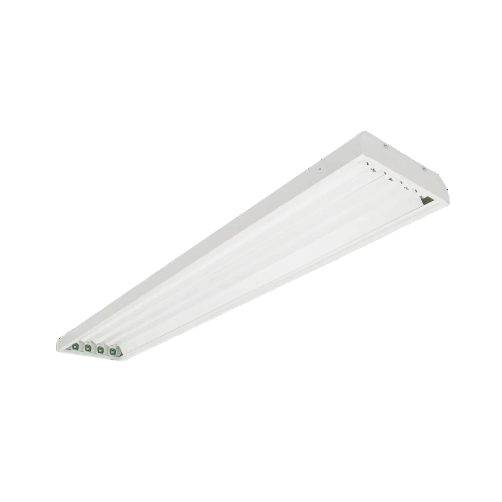 4ft LED High Bay Light Fixture - Ballast Free, 4 Lamp T8 Type B - Energy Efficient Commercial Lighting for Warehouses, Garages & Retail Spaces