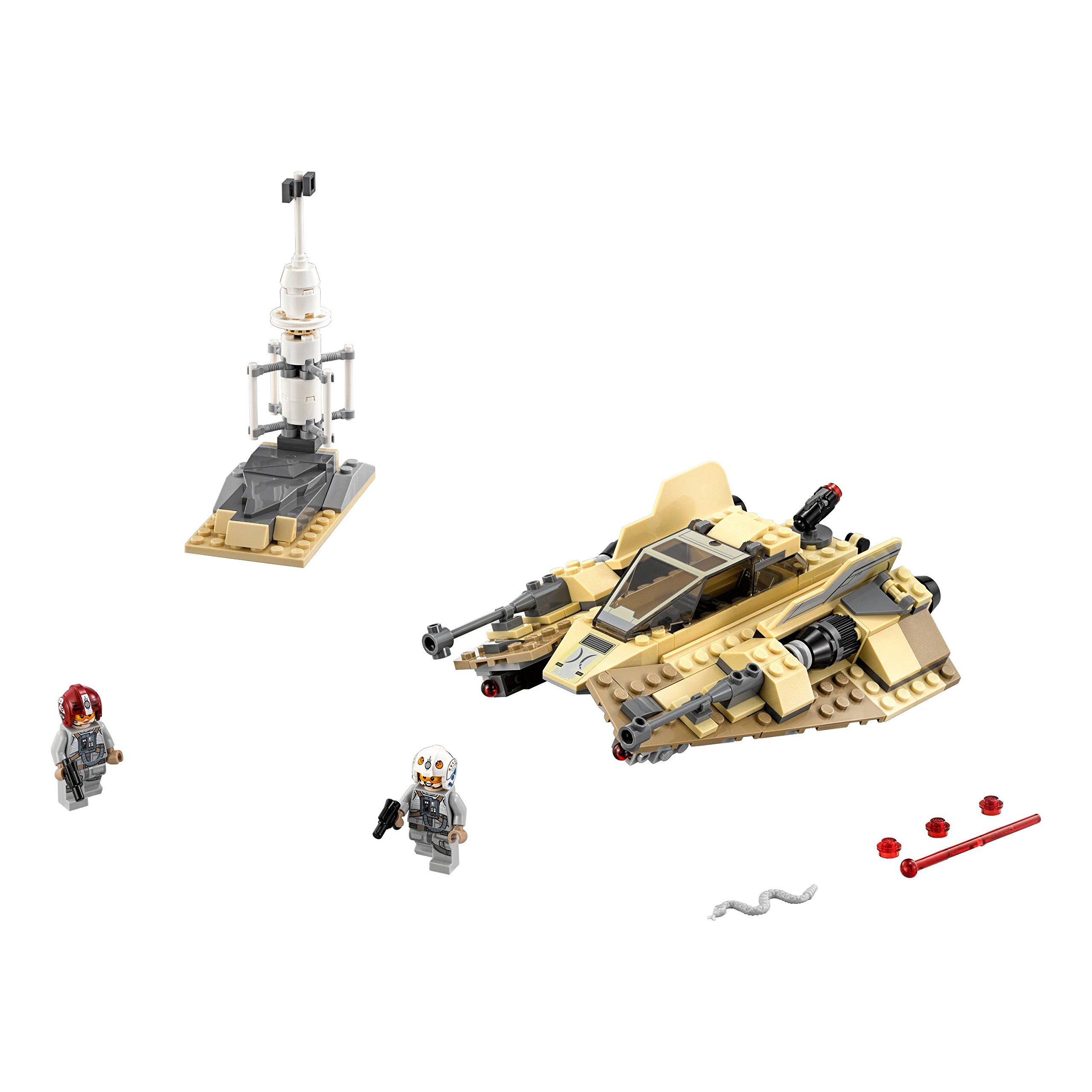 LEGO Star Wars Sandspeeder 75204 Building Kit (278 Pieces) - Ultimate Star Wars Collector's Model for Kids & Adults - Perfect for Display, Play & Gift Giving