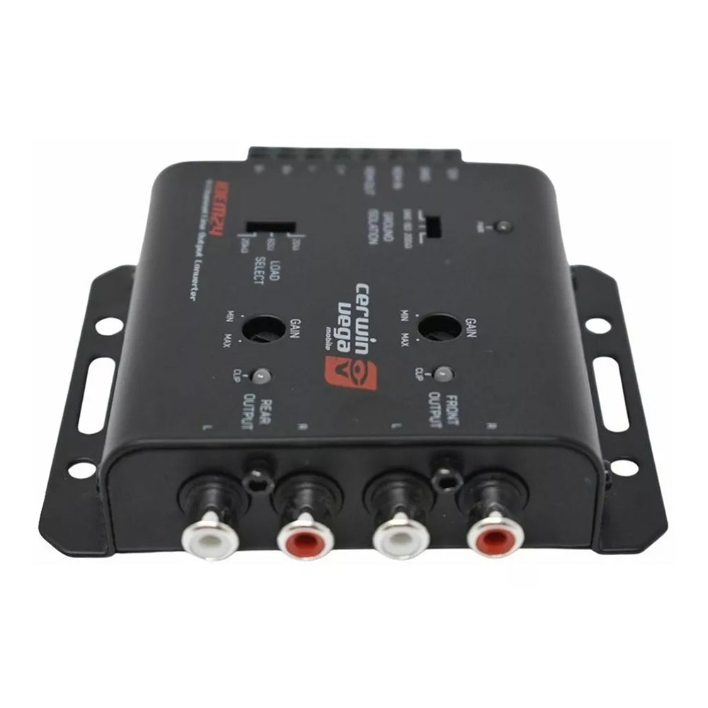Cerwin Vega IOEM24 4 Channel High Power Line Output Converter for Car Audio Systems - Perfect for Amplifier Installation & Speaker Upgrades