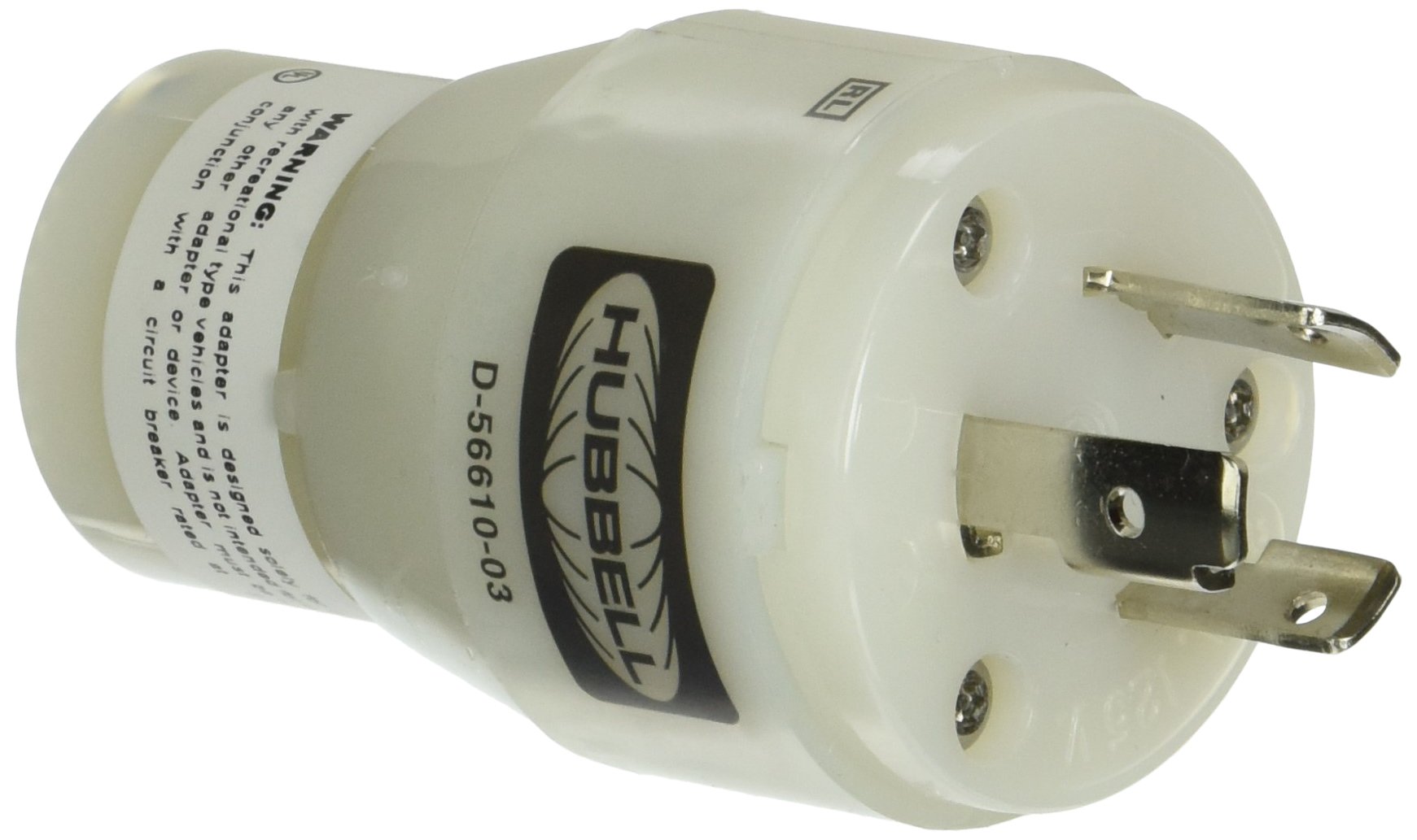 20A LK Male to 15A ST Female Adapter - Heavy Duty Electrical Connector for Industrial Equipment, Generators, and Power Tools