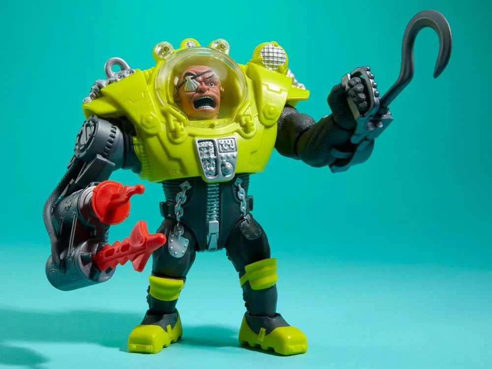 Street Sharks 30th Anniversary Dr. Piranoid Action Figure - Collectible Toy for Kids & Adults, Perfect for Display, Gifts & Nostalgic Play