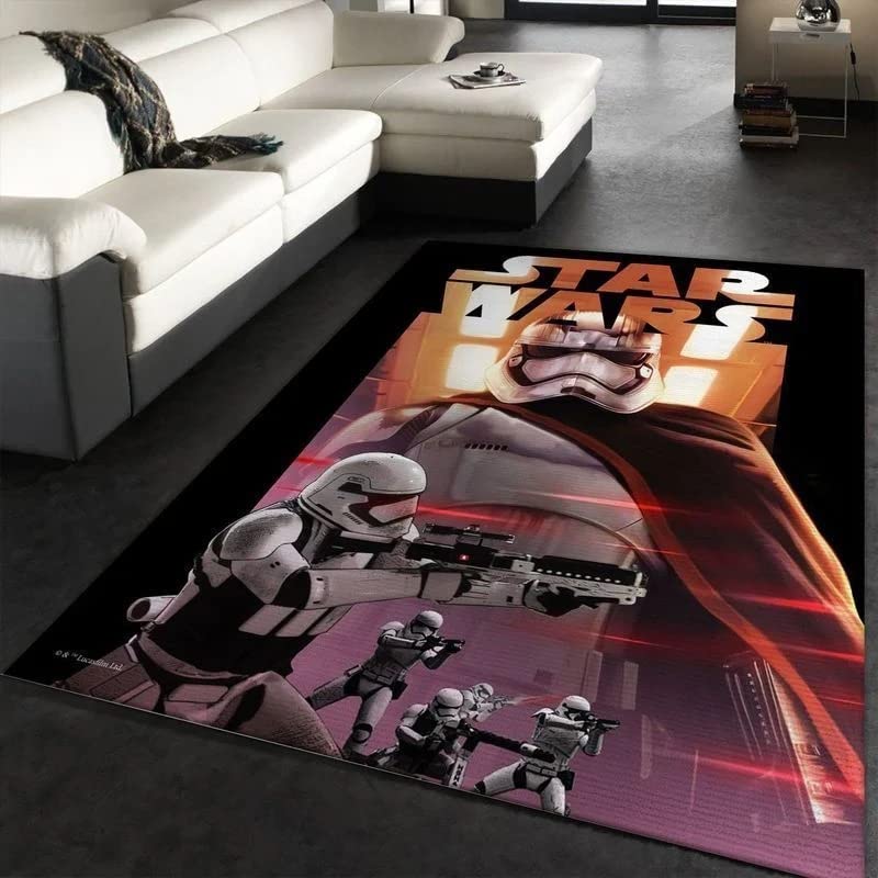 Soft Non-Slip Movie Characters Area Rug - 3x5 4x6 5x8 5.2x9 ft Home Decor Carpet for Bedroom & Living Room - Perfect Gift for Movie Lovers & Boys - Ideal for Cozy Movie Nights & Themed Room Decor