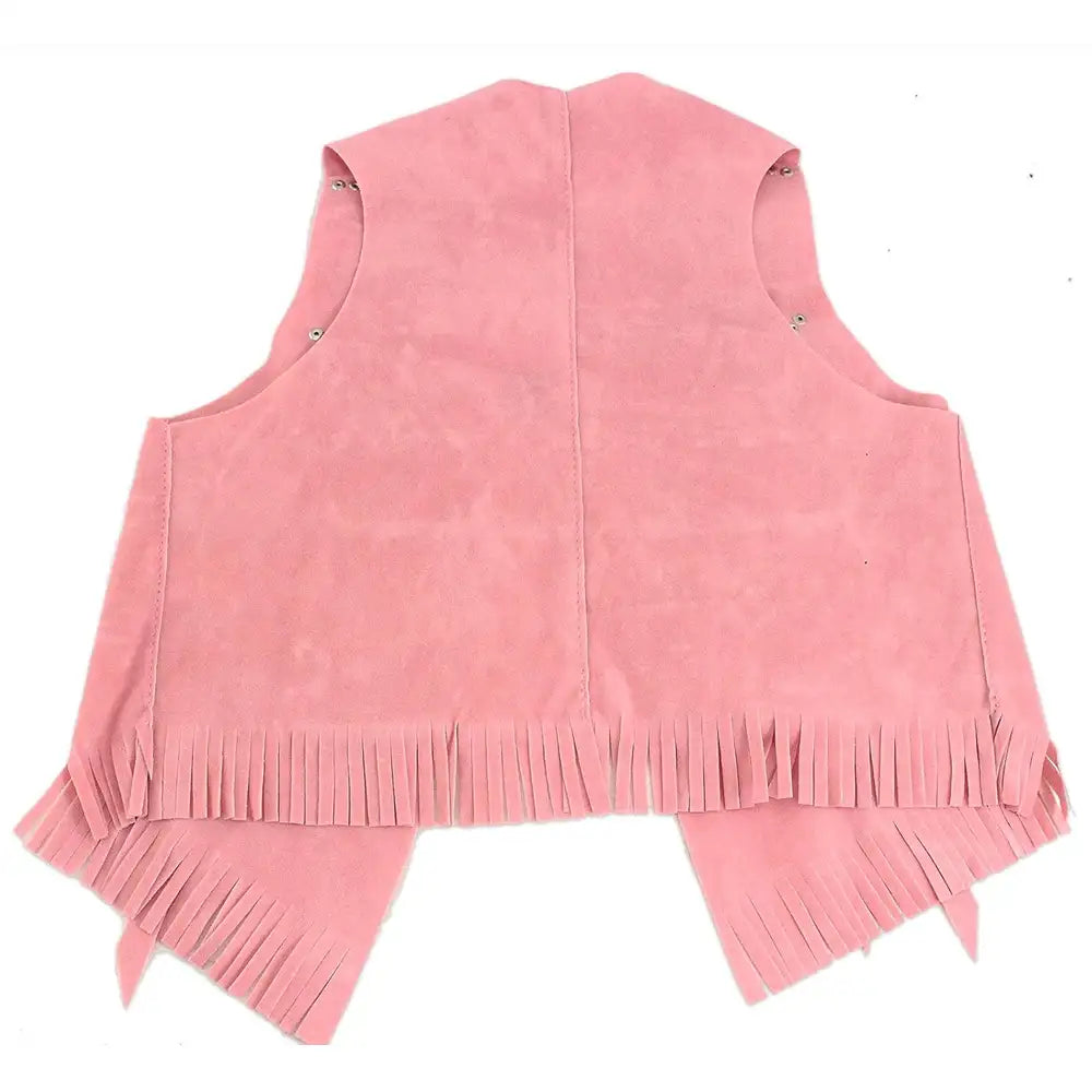Bigtime Rodeo Little Outlaw Cowgirl Vest for Girls - Western Style Kids' Costume for Halloween, Dress Up & Cowboy Themed Parties