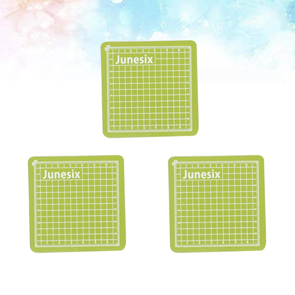 3PCS PVC Sewing Machine Cutting Pad - Non-Slip Fabric Cutting Mat for Quilting, Crafting & DIY Projects - Perfect for Sewing, Patchwork & Model Making