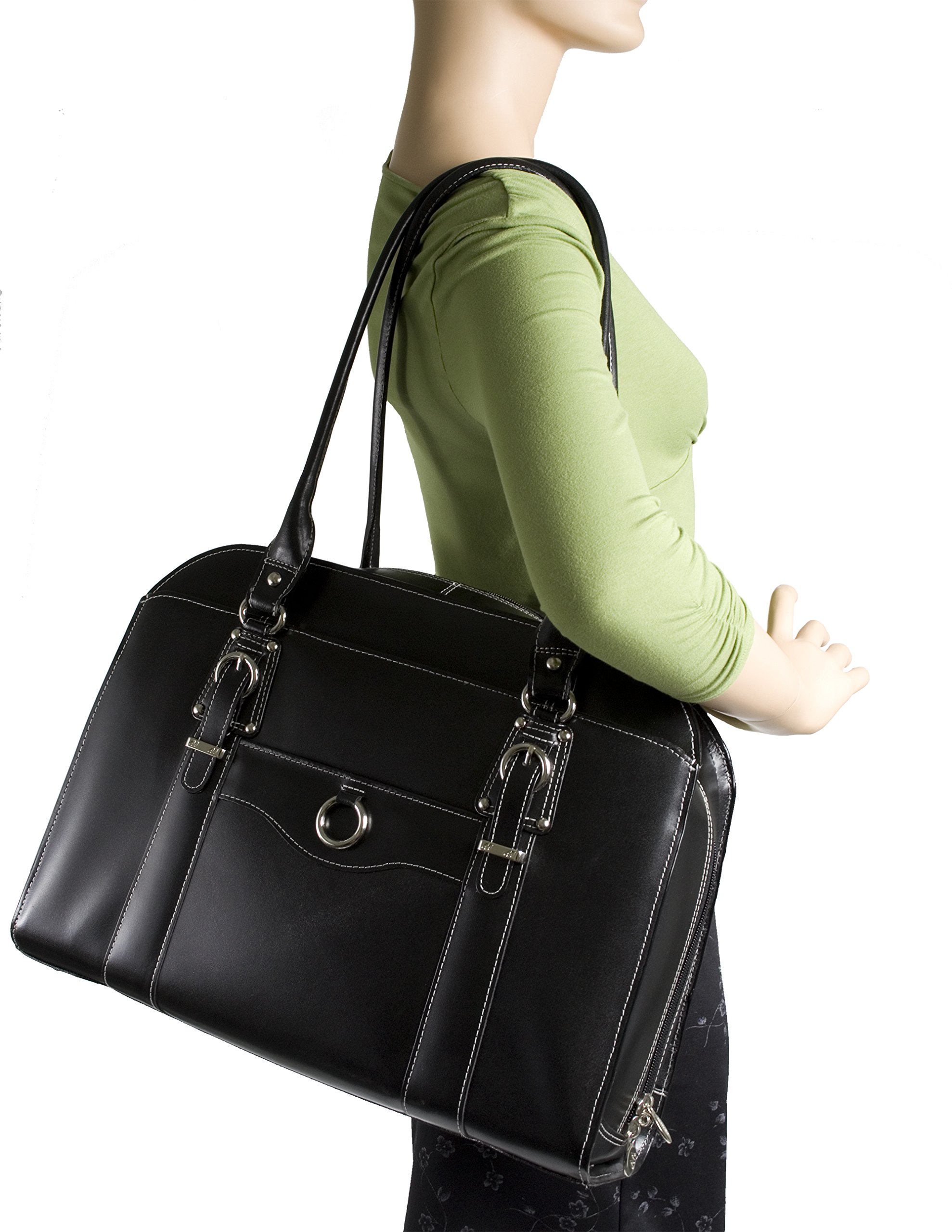 McKlein Hillside Professional Laptop Briefcase for Business & Travel - Stylish & Durable 15.6 Inch Laptop Bag for Work, Office, and Commuting
