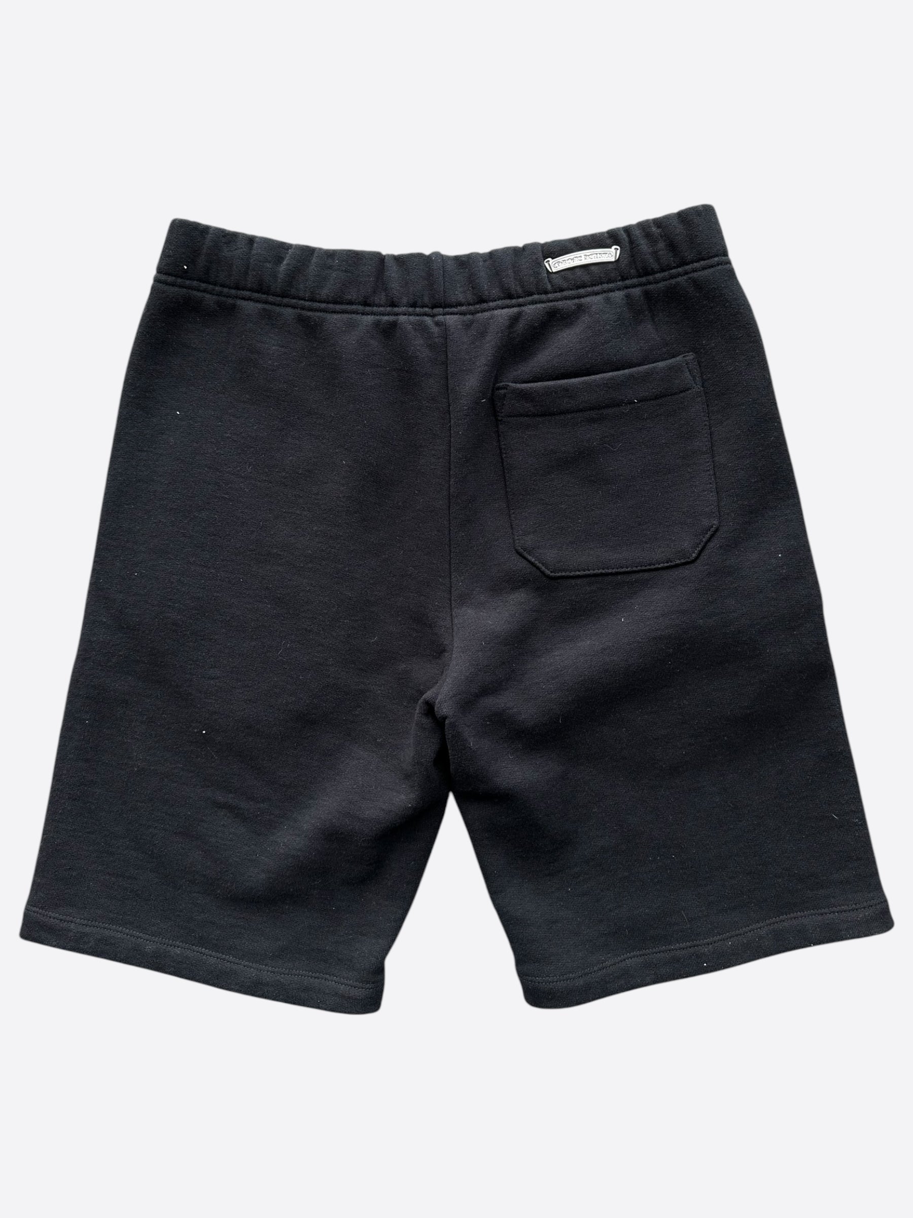 Chrome Hearts Black & White Embroidered Shorts for Men - Stylish Streetwear Fashion | Perfect for Casual Outfits, Summer Wear & Hip-Hop Style