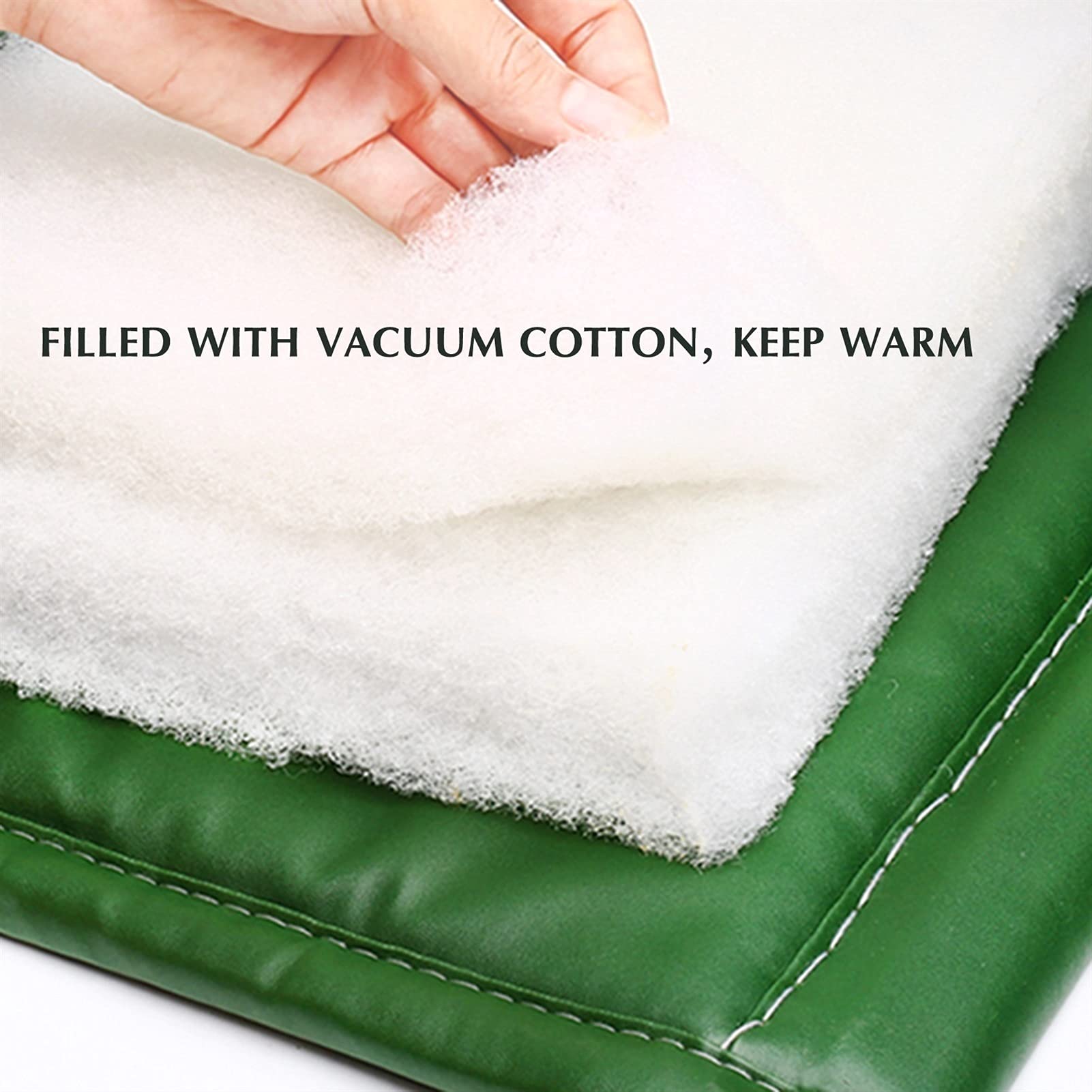 Thermal Insulated Door Curtain - Noise Reduction, Windproof & Waterproof Door Cover - Heavy Duty Soundproof Blanket for Cold Protection - 39 Sizes Available - Perfect for Home, Office, and Warehouse Doorways