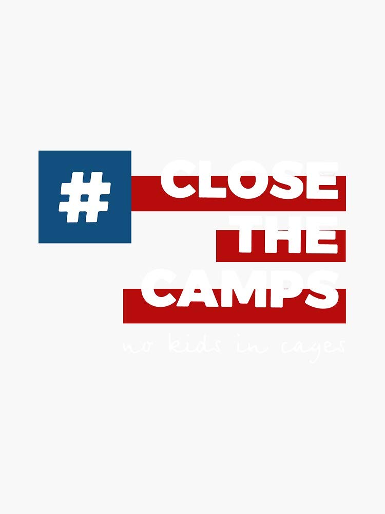 No Kids in Cages Bumper Sticker - 5