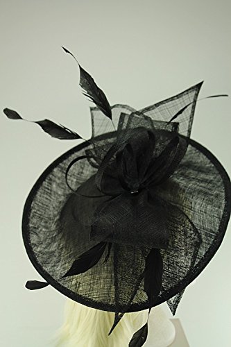 Max and Ellie Derby Disc Headpiece - Elegant Horse Racing Hat Accessory for Women, Perfect for Kentucky Derby, Equestrian Events & Weddings