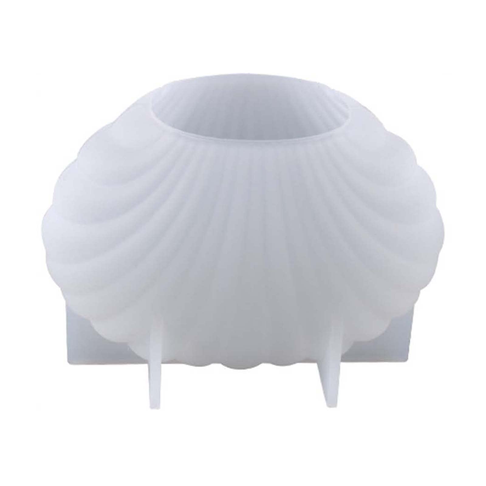 3D Seashell Candle & Soap Mold Set - DIY Beach Wedding Decor, Handmade Scented Candles & Soap Making Kit - Perfect for Coastal Home Decor, Spa Gifts & Craft Projects