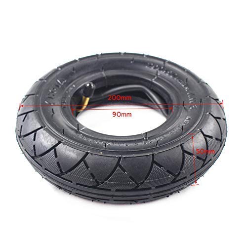 8 Inch Electric Scooter Tires (200x50) - 1 PC with Inner Tube - Compatible with Electric & Gas Scooters, Wheelchair Wheels - Perfect for Commuting, Urban Travel & Outdoor Adventures